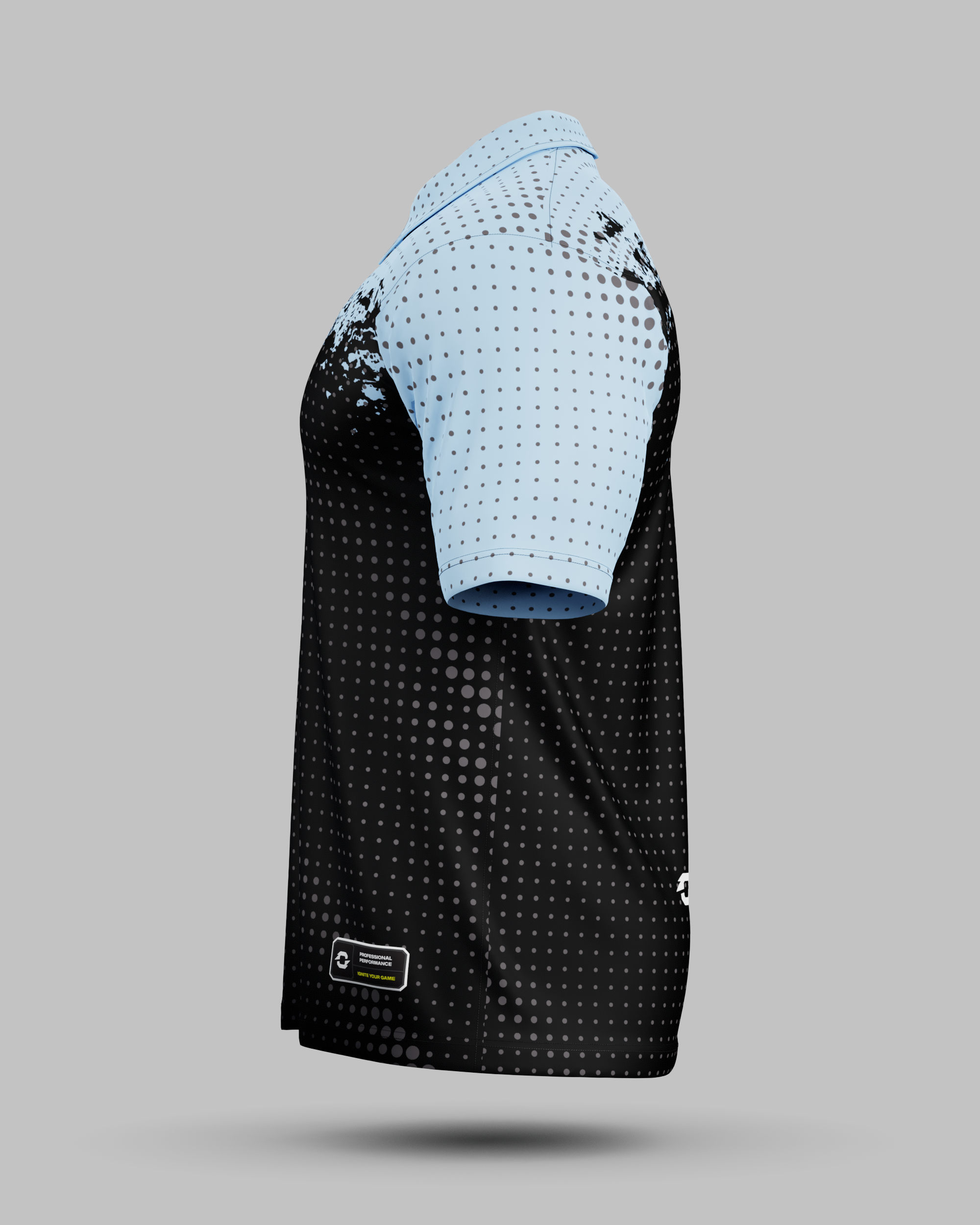 Youth Monaco 1/4 Zip Polo Collar Jersey