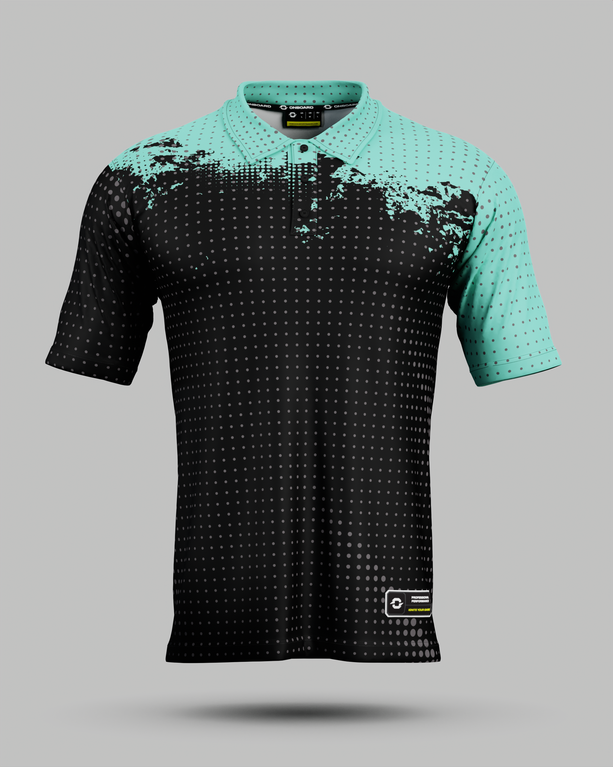 Youth Monaco 3 Button Polo Collar Jersey