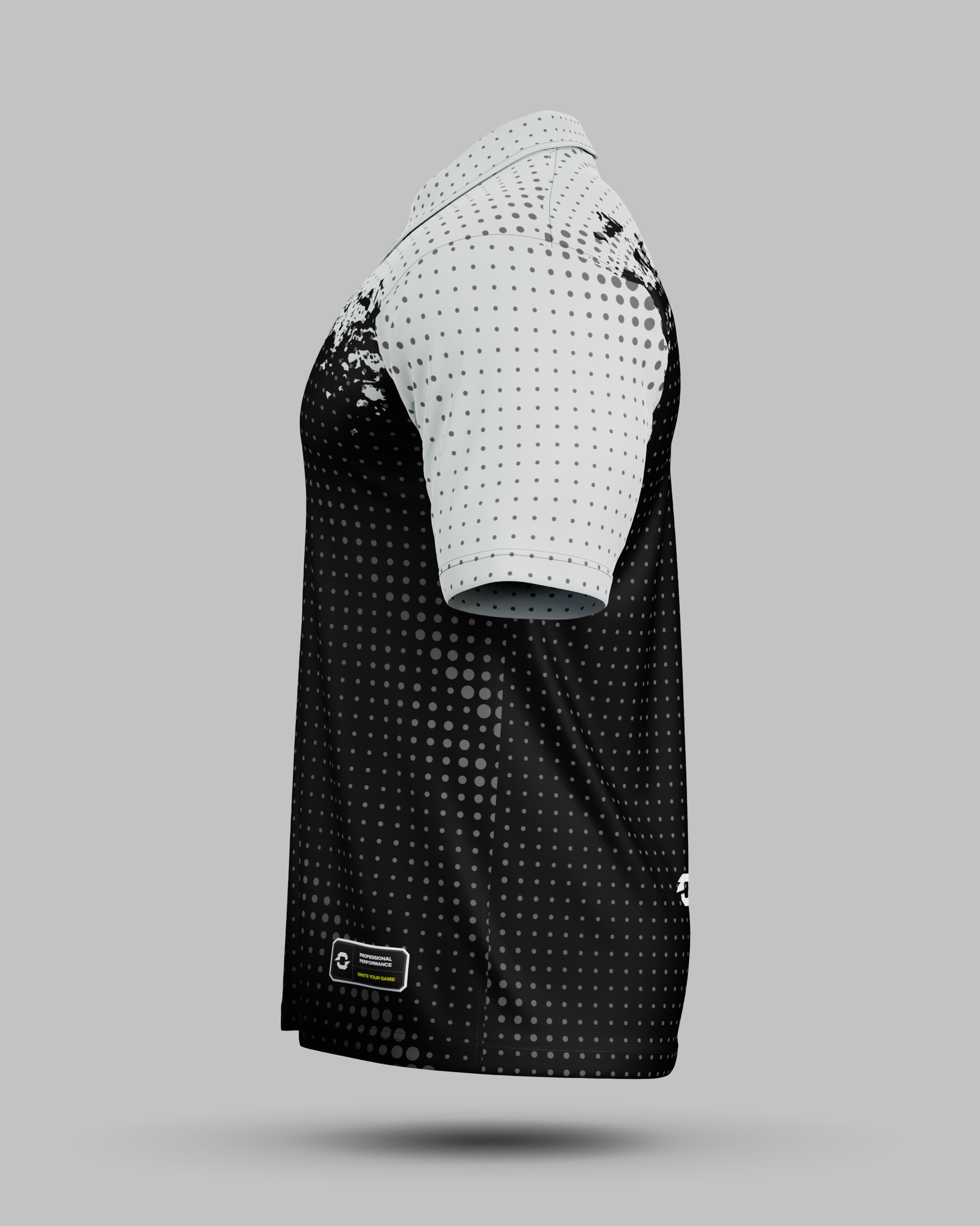 Youth Monaco 1/4 Zip Polo Collar Jersey