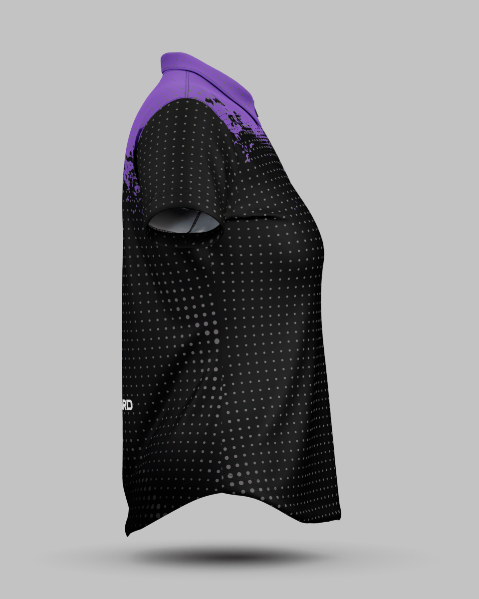 Womens Monaco 1/4 Zip Polo Collar Jersey - Onboard Sportswear