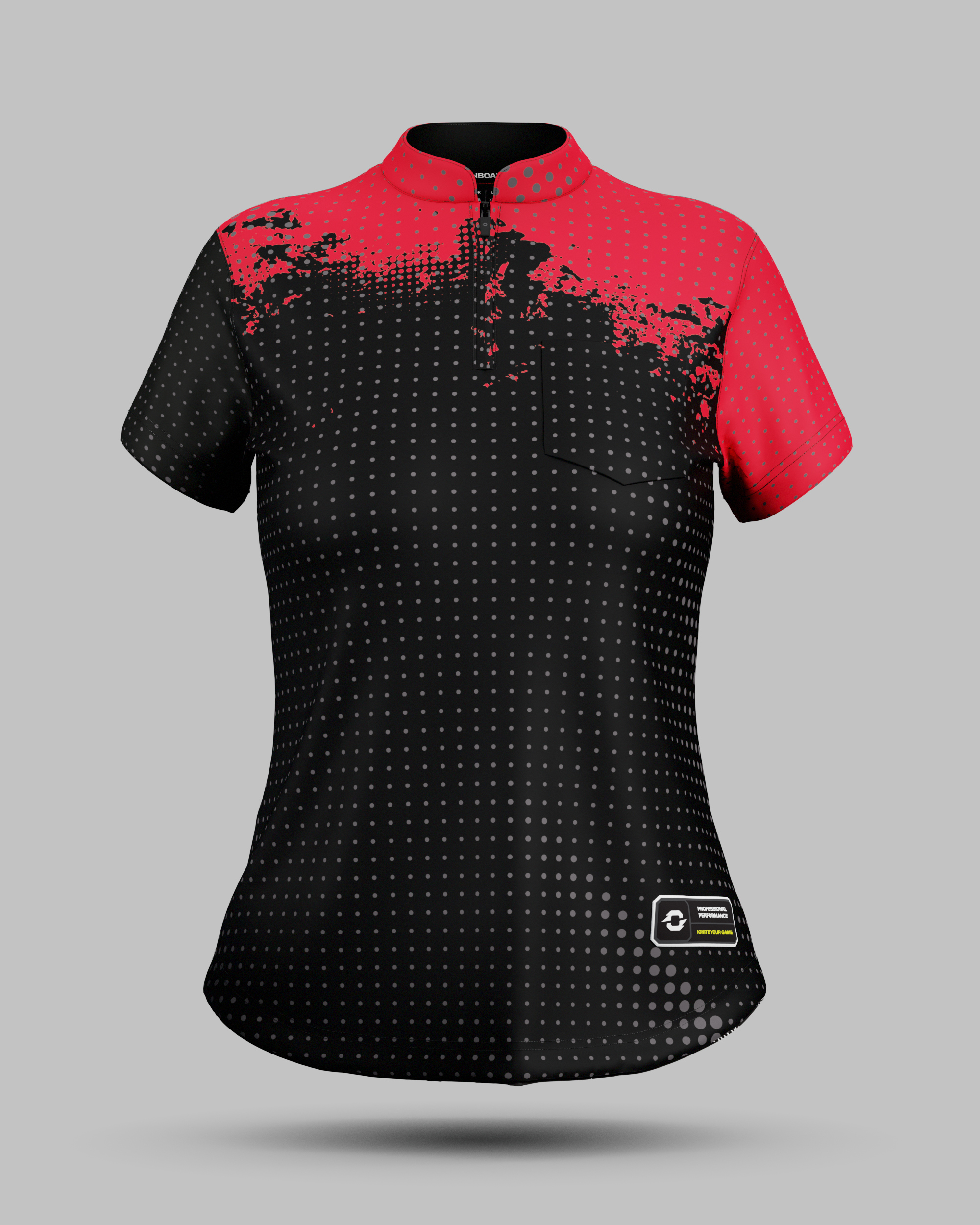 Womens Monaco 1/4 Zip Pro Collar Jersey