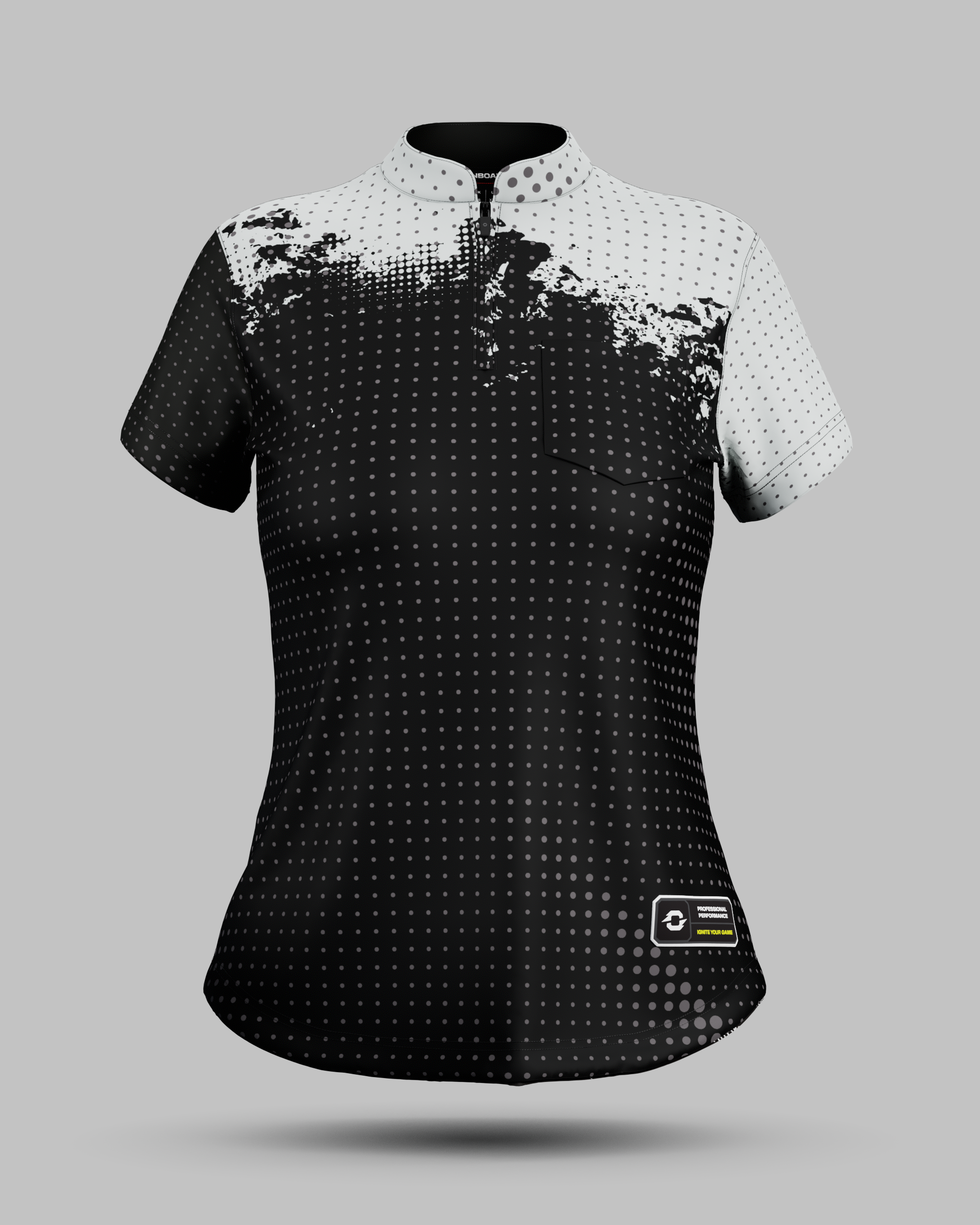 Womens Monaco 1/4 Zip Pro Collar Jersey