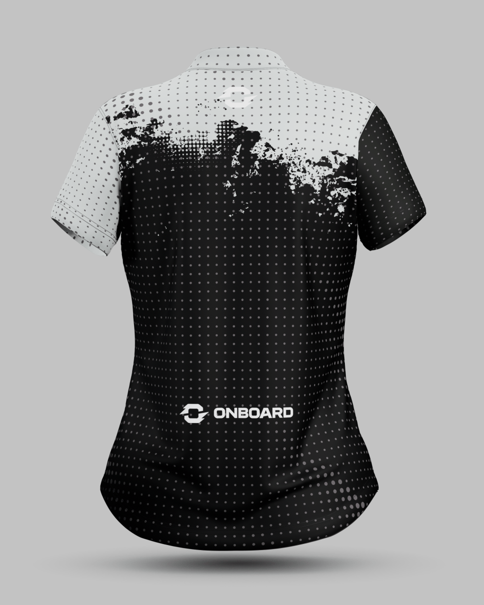 Womens Monaco 1/4 Zip Pro Collar Jersey - Onboard Sportswear