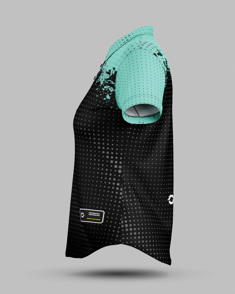 Womens Monaco 3 Button Polo Collar Jersey - Onboard Sportswear