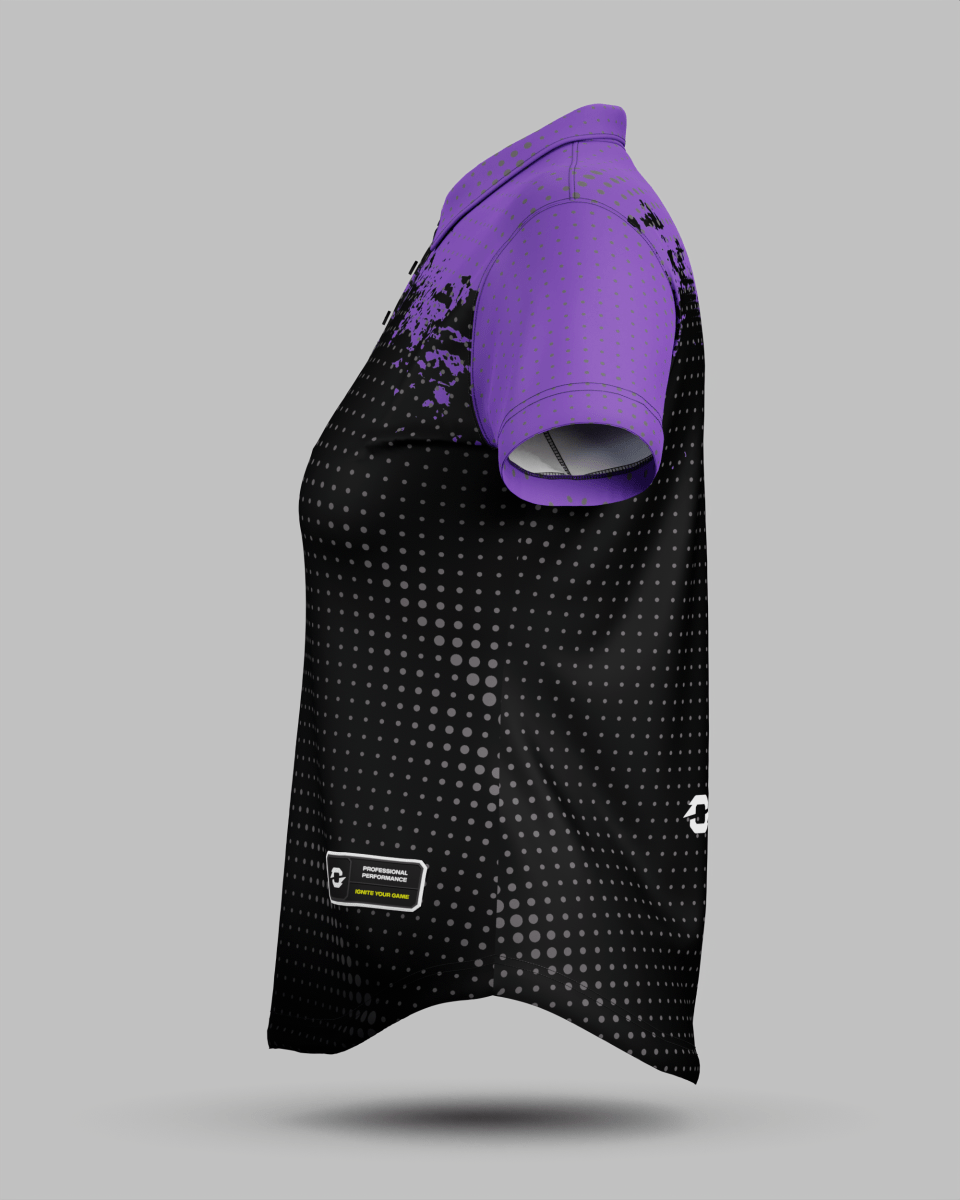 Womens Monaco 3 Button Polo Collar Jersey - Onboard Sportswear