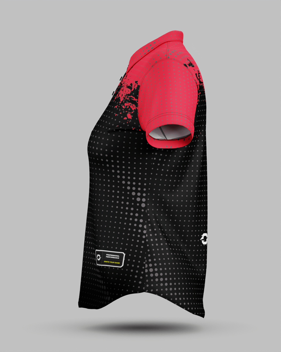 Womens Monaco 3 Button Polo Collar Jersey - Onboard Sportswear