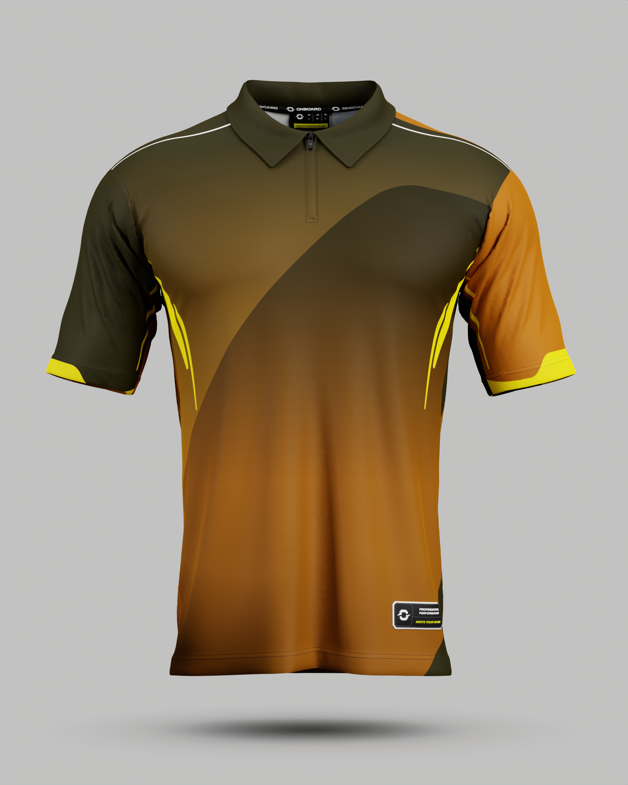 Moscow 2.0 1/4 Zip Polo Collar Jersey