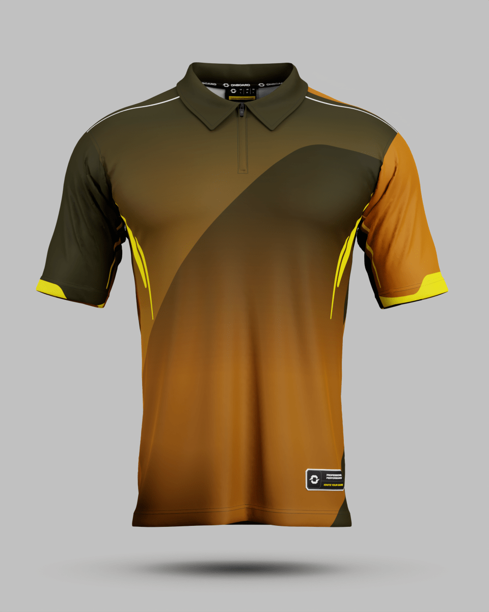 Moscow 2.0 1/4 Zip Polo Collar Jersey - Onboard Sportswear