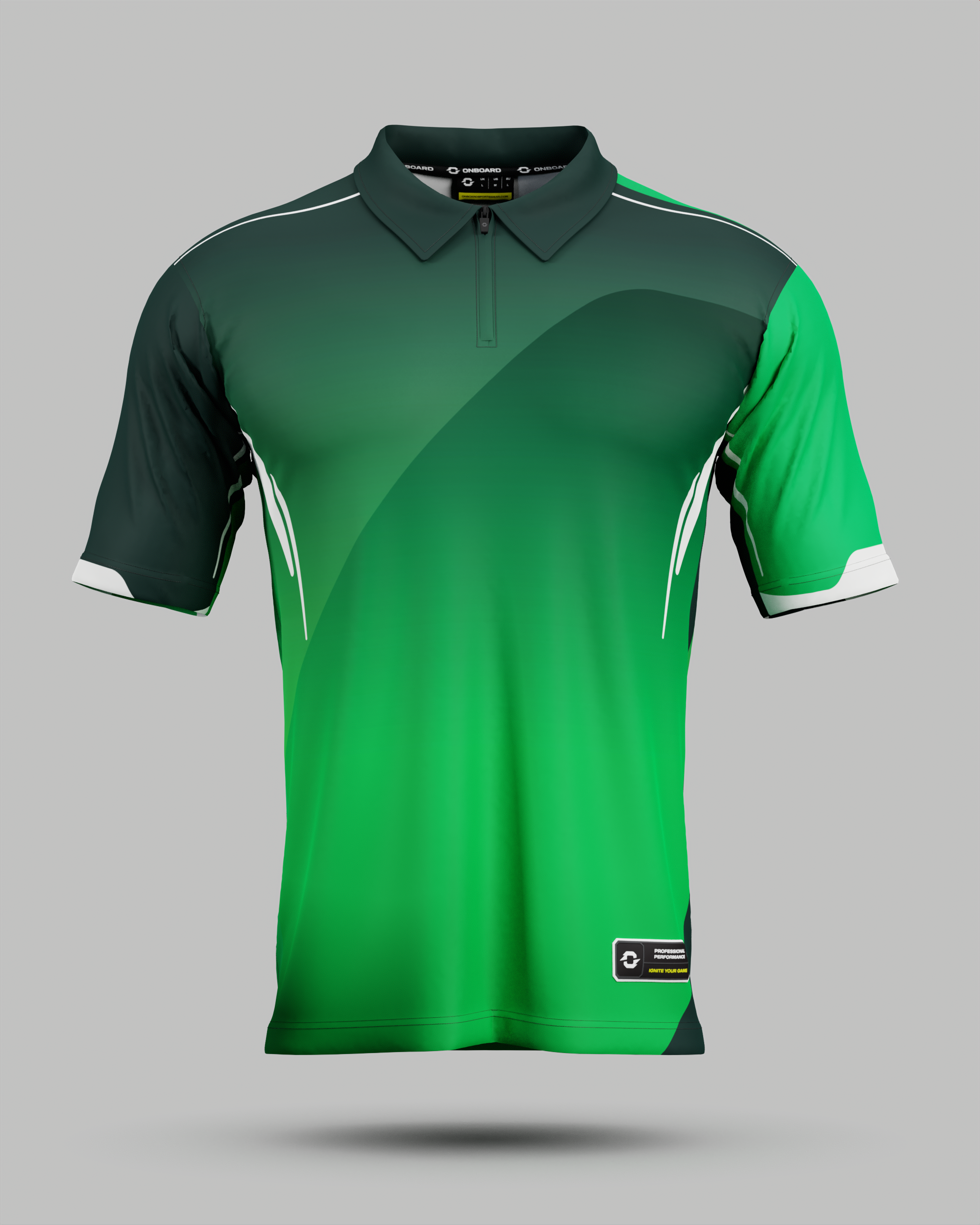 Moscow 2.0 1/4 Zip Polo Collar Jersey