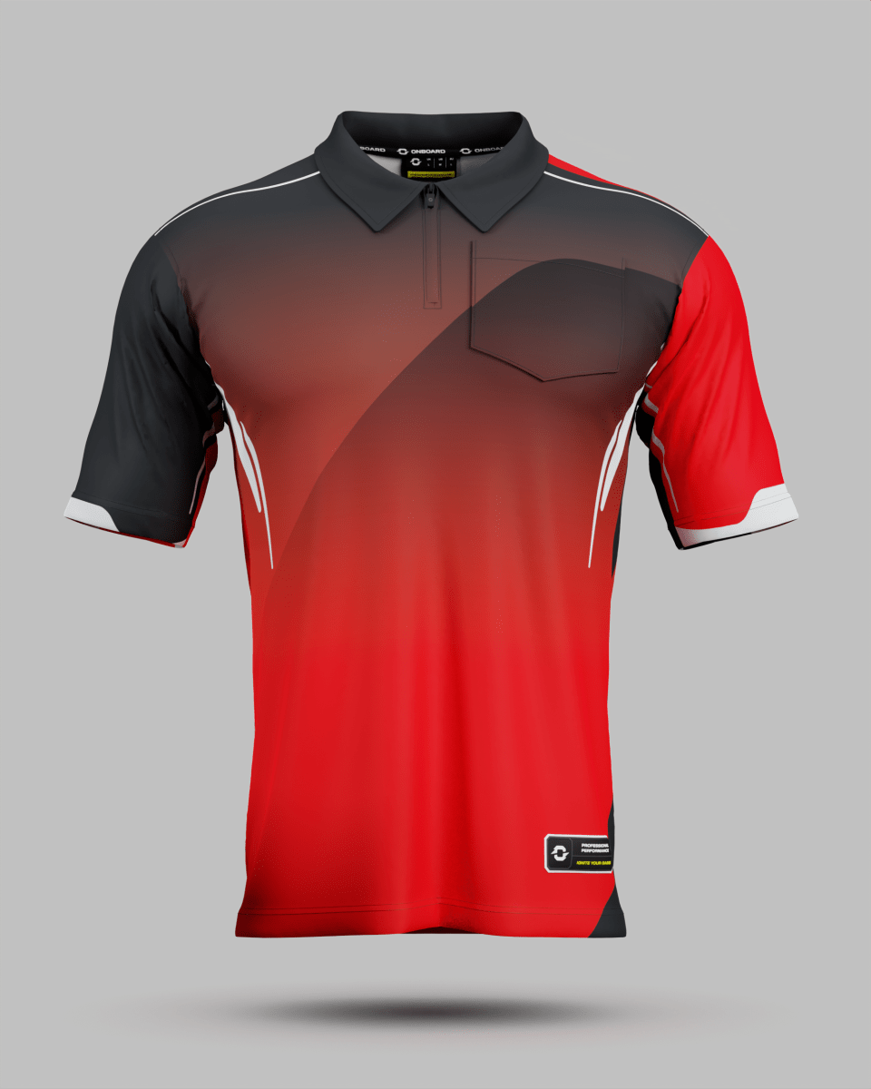 Moscow 2.0 1/4 Zip Polo Collar Jersey With Pocket - Onboard Sportswear