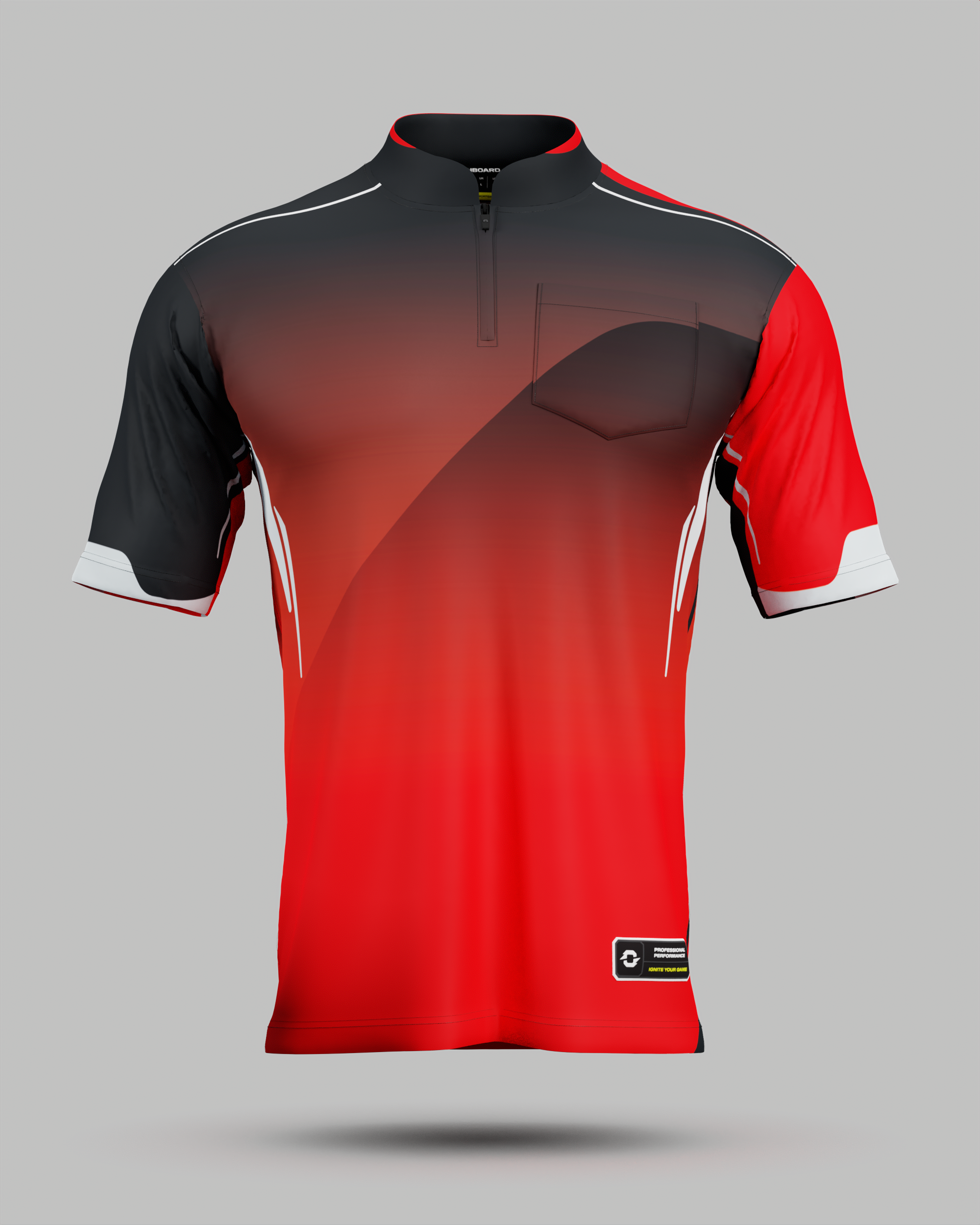 Youth Moscow 2.0 1/4 Zip Pro Collar Jersey With Pocket
