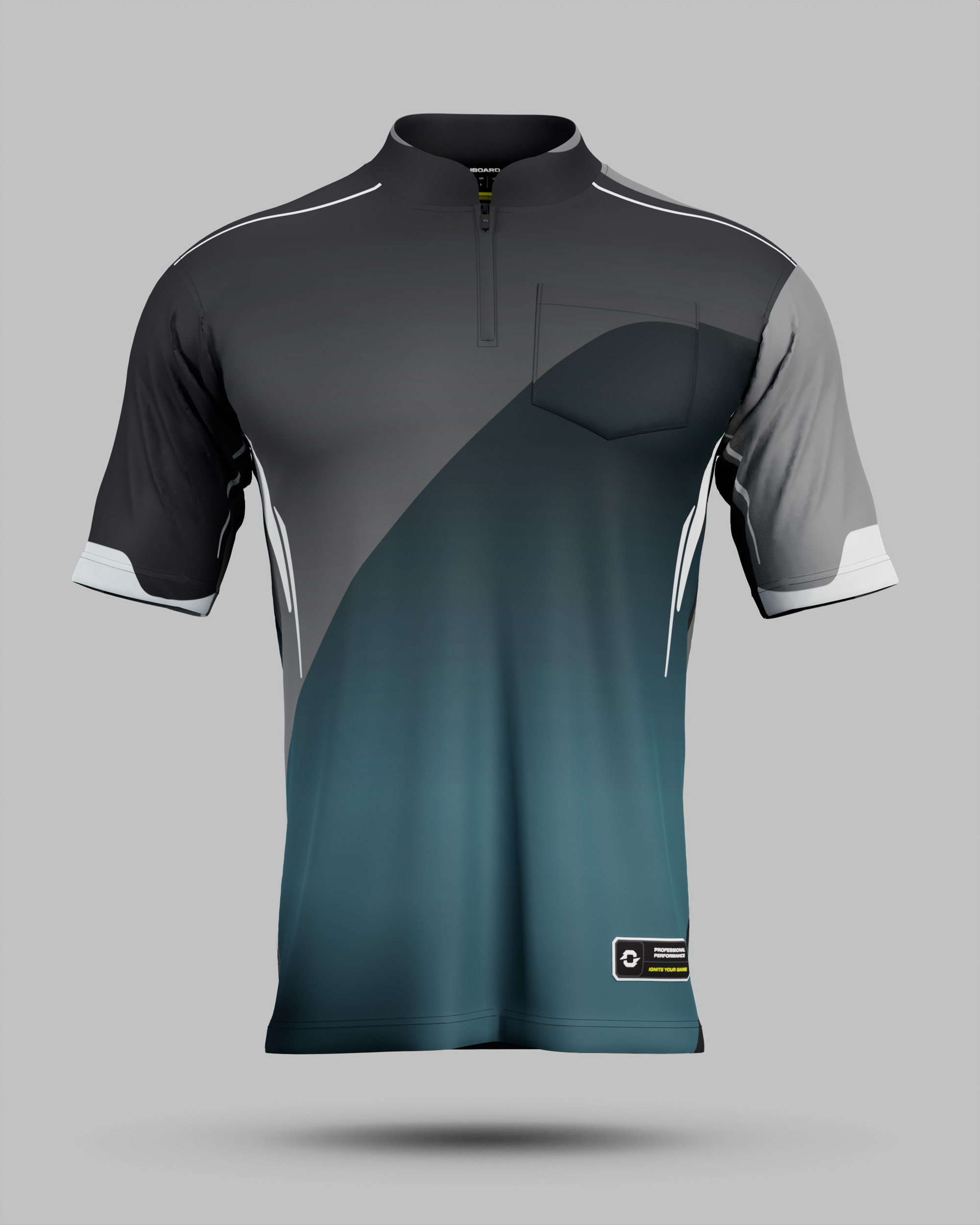 Youth Moscow 2.0 1/4 Zip Pro Collar Jersey With Pocket