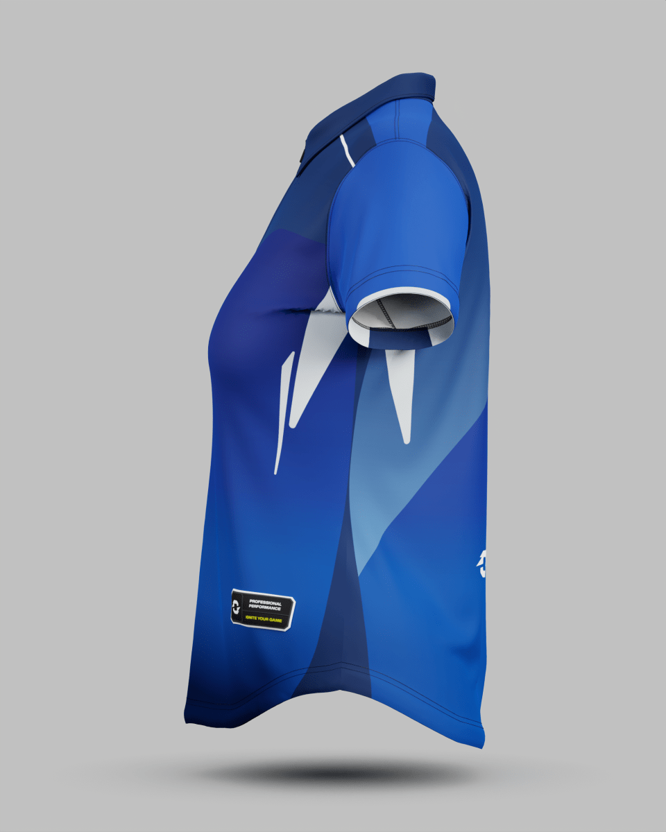 Womens Moscow 2.0 1/4 Zip Polo Collar Jersey - Onboard Sportswear