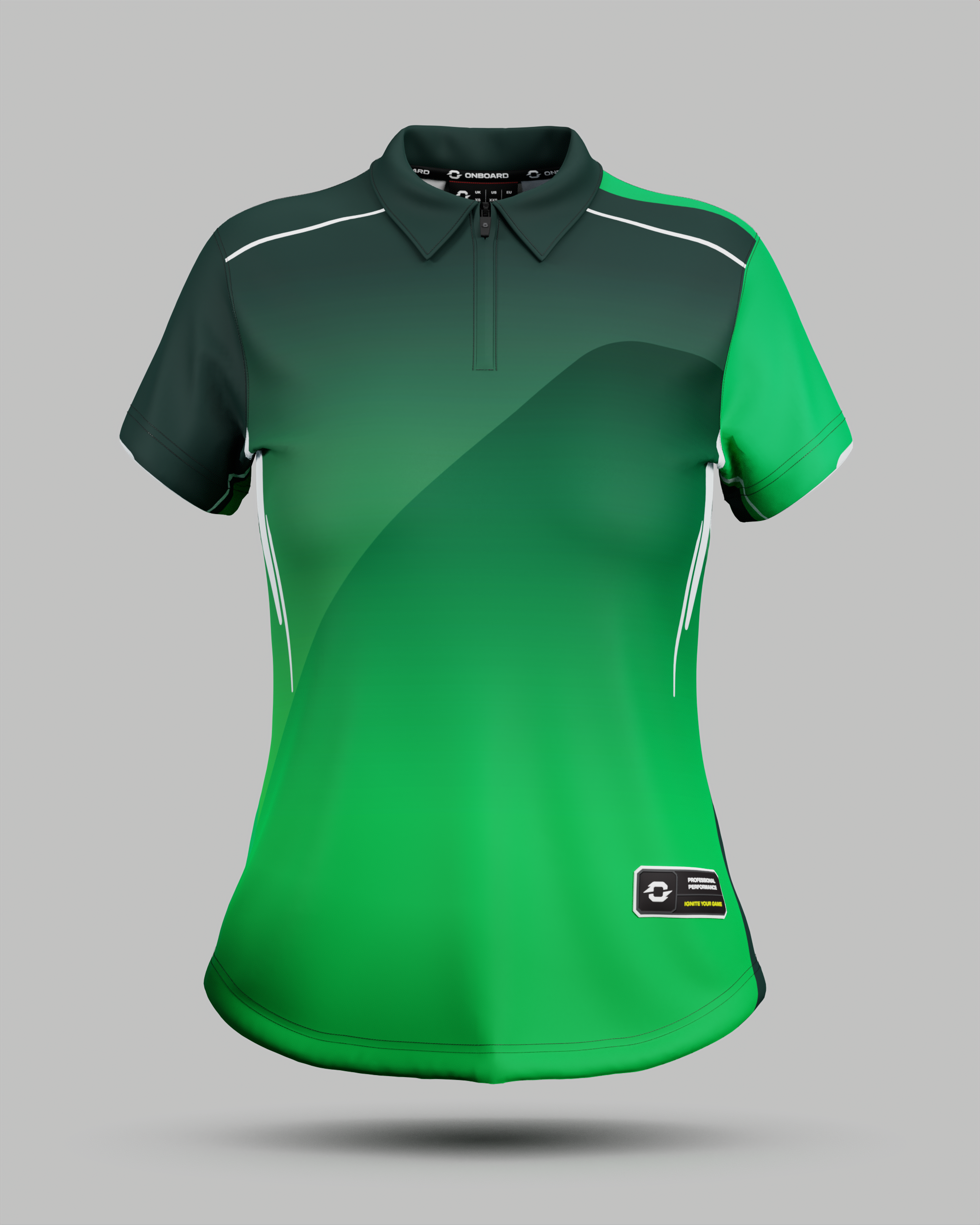 Womens Moscow 2.0 1/4 Zip Polo Collar Jersey