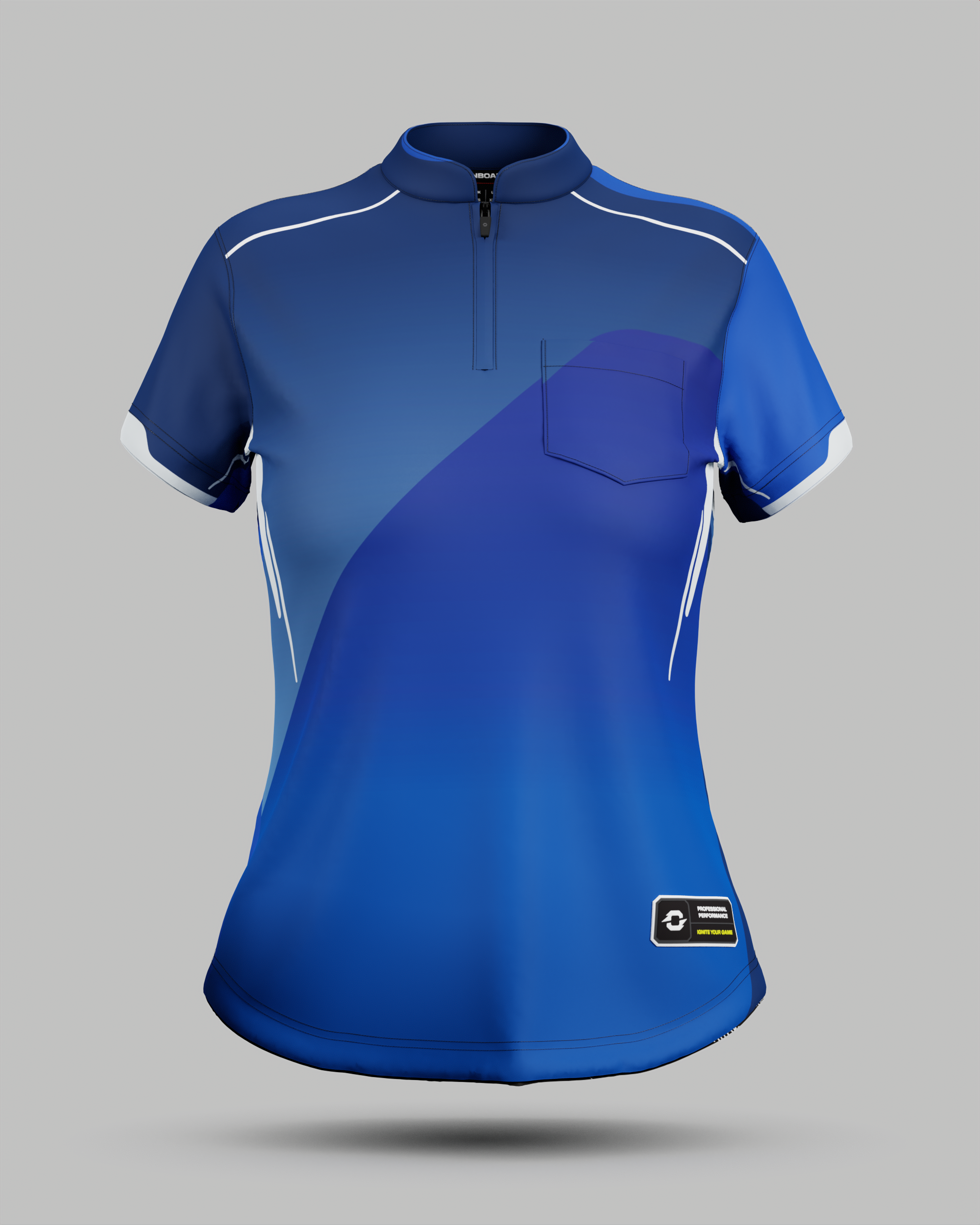 Womens Moscow 2.0 1/4 Zip Pro Collar Jersey With Pocket