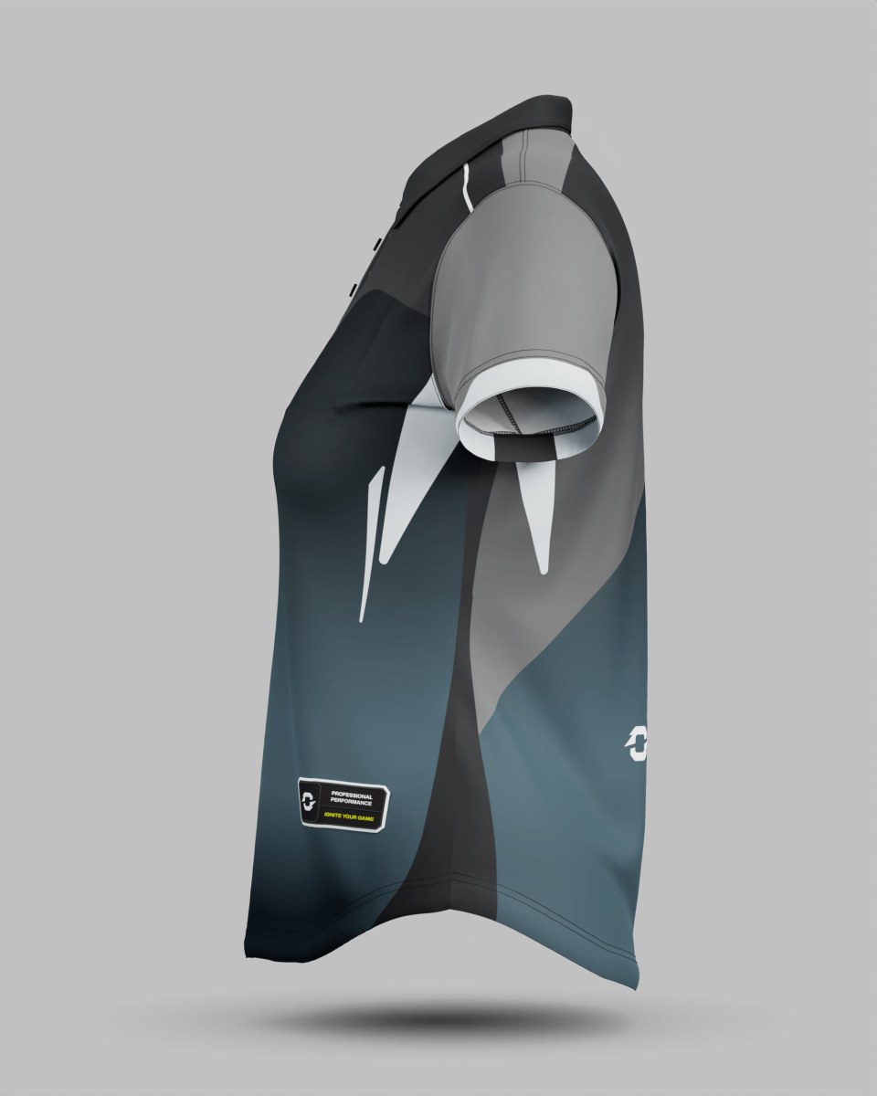 Womens Moscow 2.0 3 Button Polo Collar Jersey - Onboard Sportswear