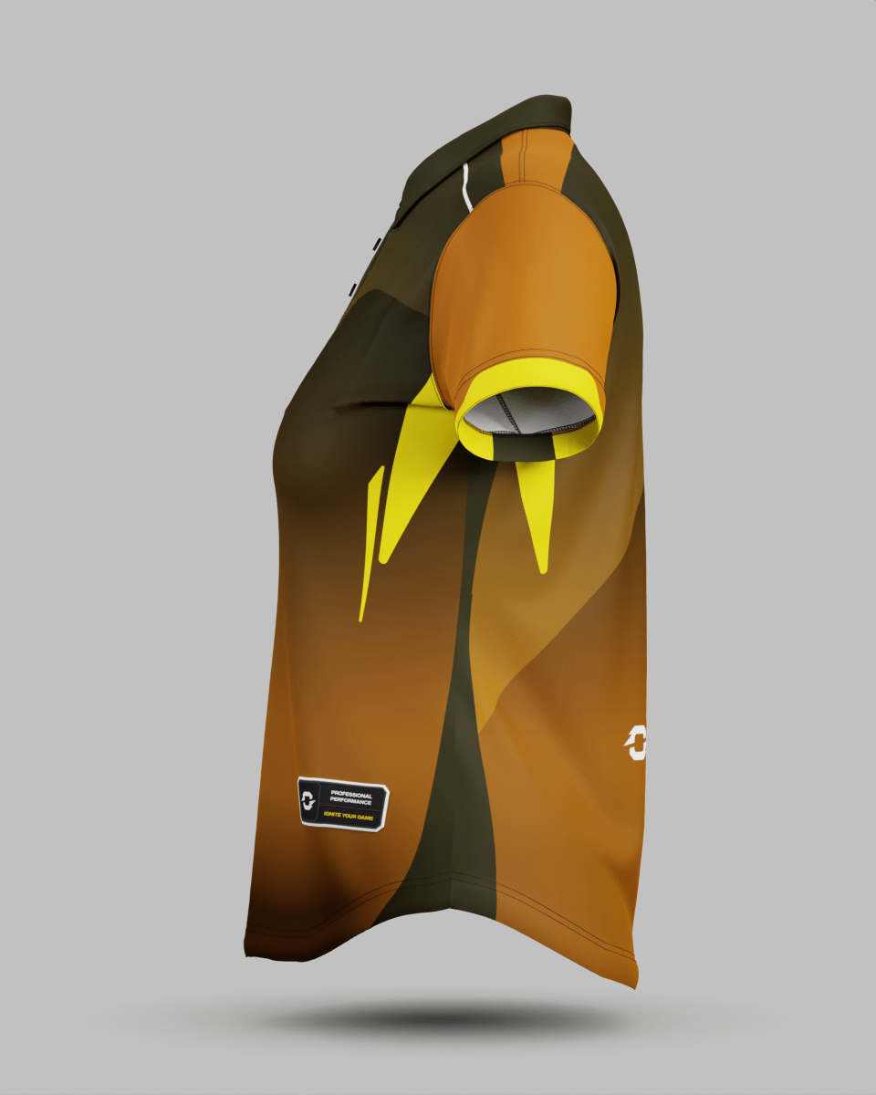 Womens Moscow 2.0 3 Button Polo Collar Jersey - Onboard Sportswear