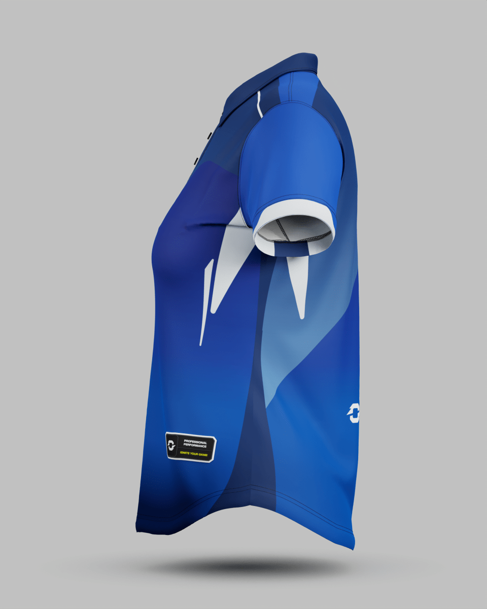 Womens Moscow 2.0 3 Button Polo Collar Jersey - Onboard Sportswear