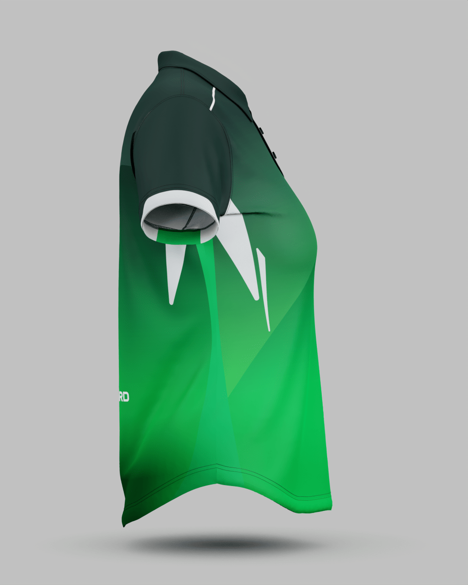 Womens Moscow 2.0 3 Button Polo Collar Jersey - Onboard Sportswear