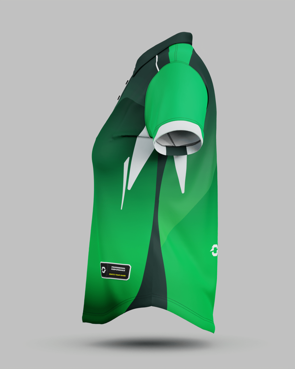 Womens Moscow 2.0 3 Button Polo Collar Jersey - Onboard Sportswear