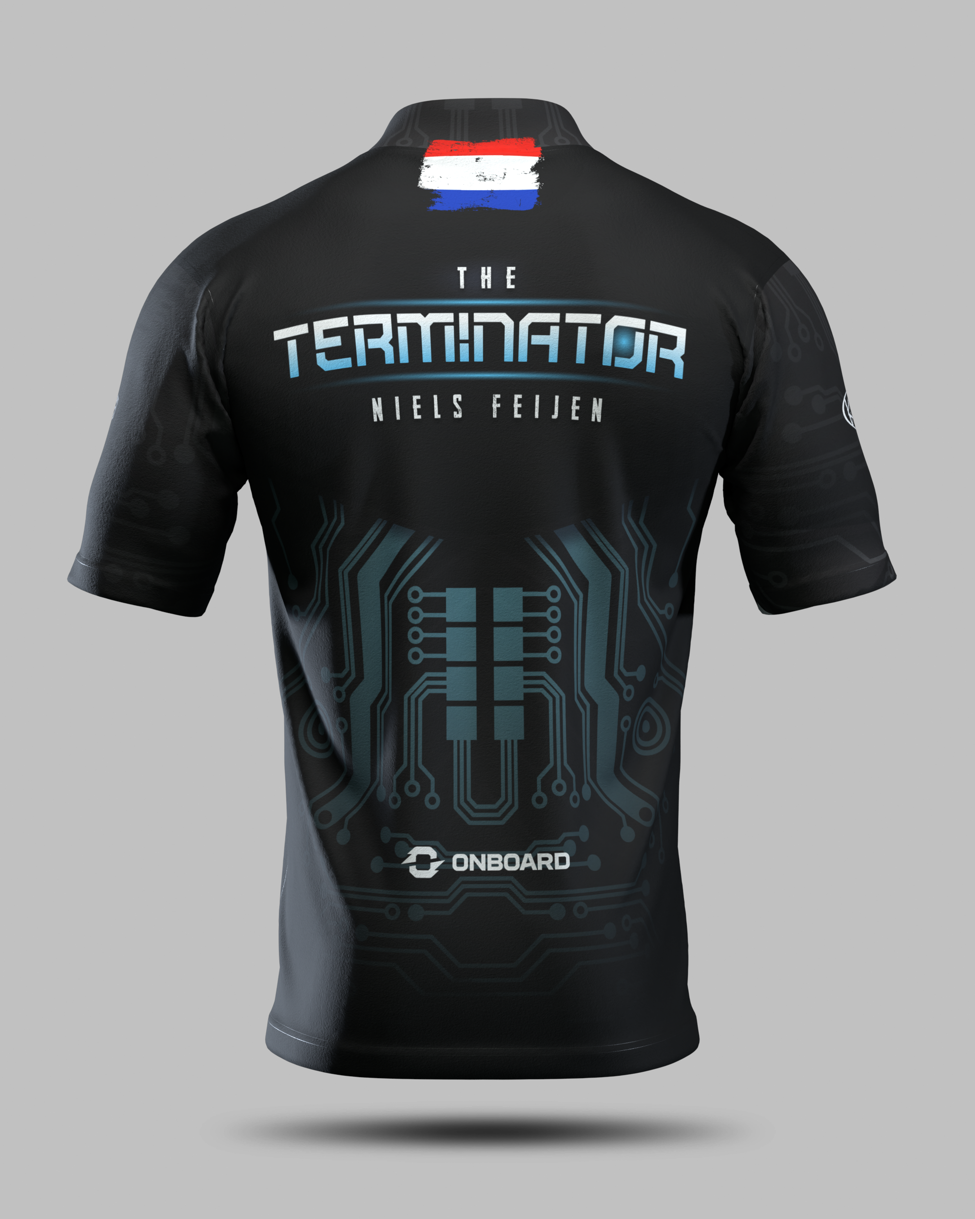 Niels "The Terminator" Feijen Jersey Black