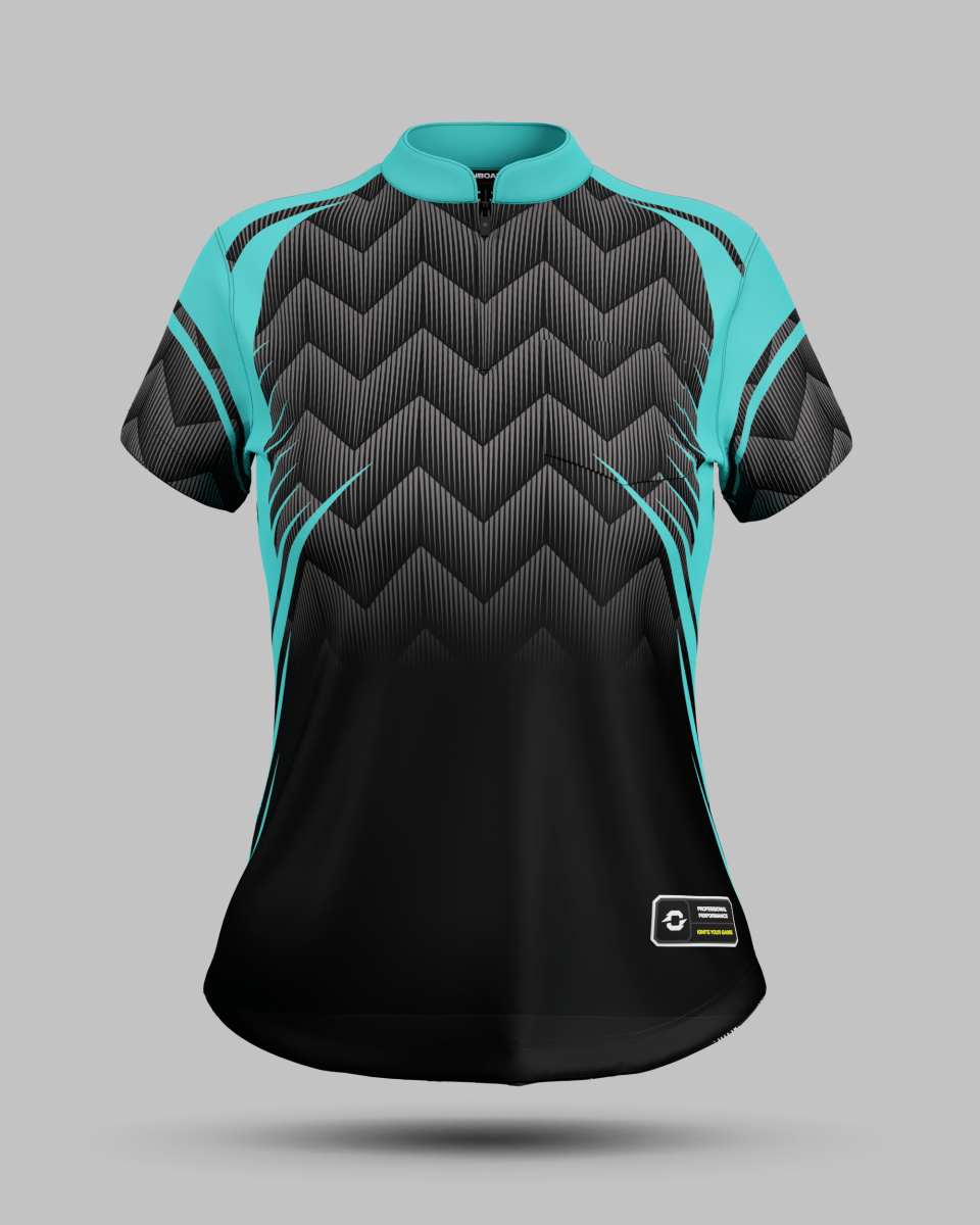 Womens Nevada 1/4 Zip Pro Collar Jersey - Onboard Sportswear