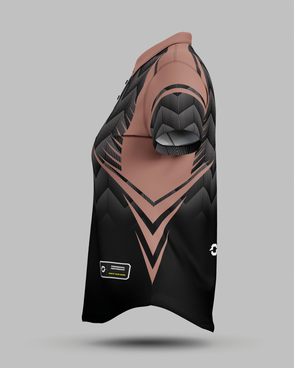 Womens Nevada 3 Button Polo Collar Jersey - Onboard Sportswear