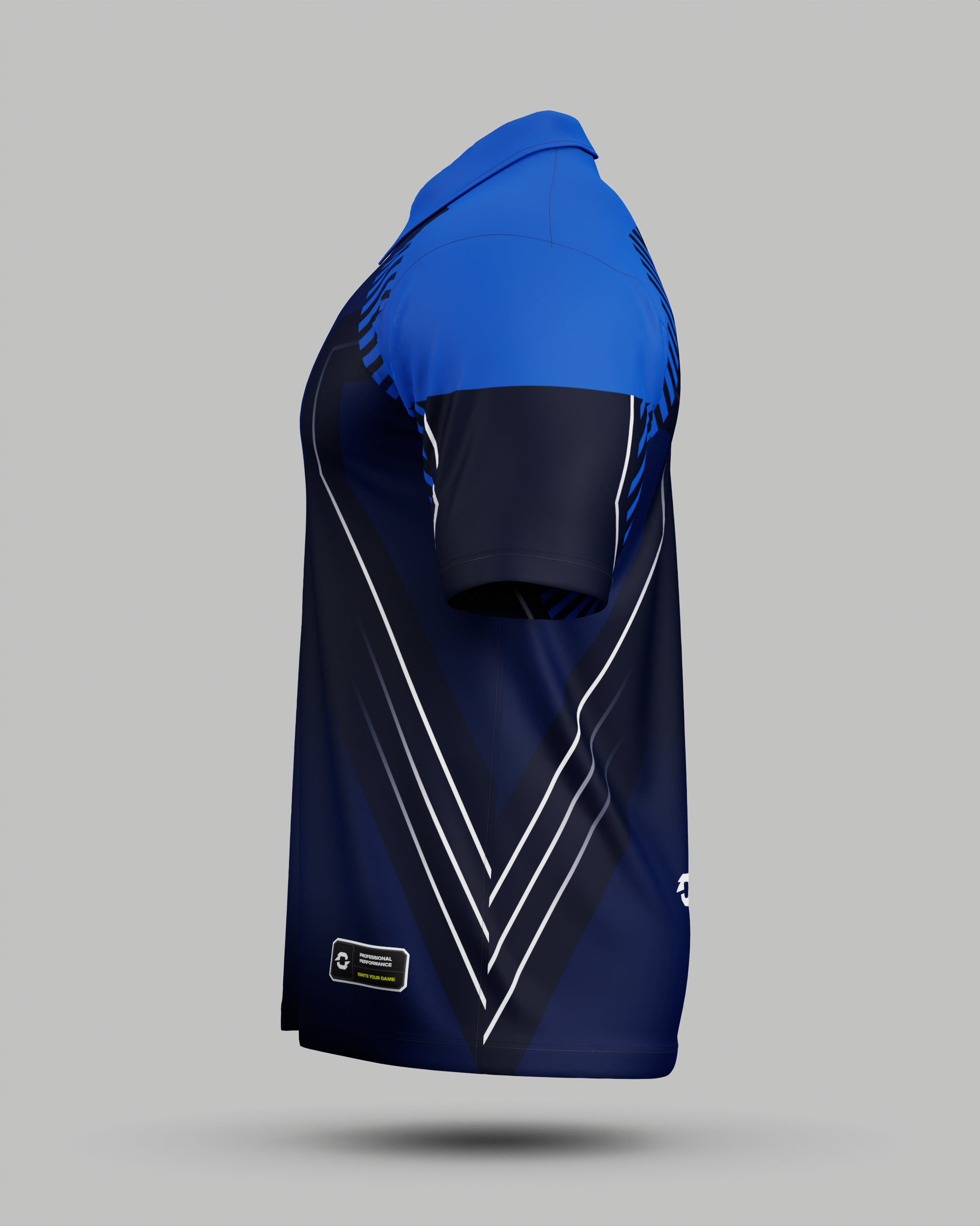 Onyx 1/4 Zip Polo Collar Jersey