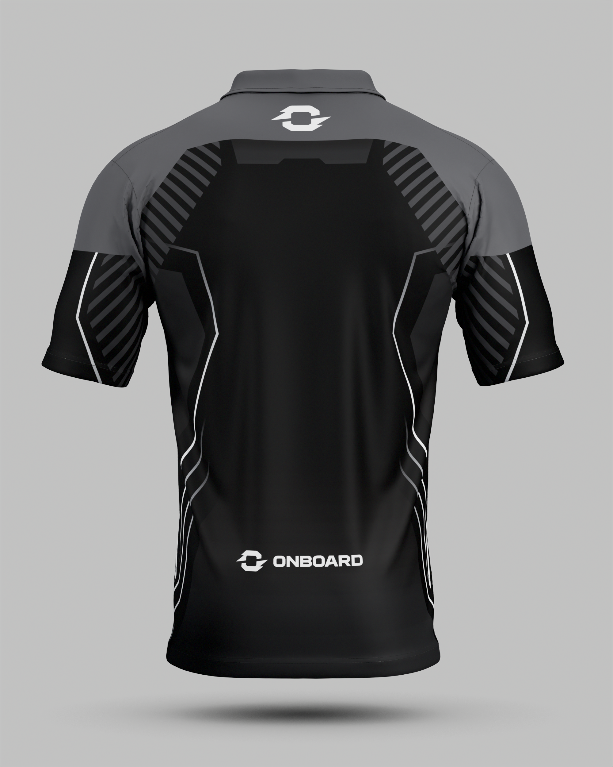 Onyx 1/4 Zip Polo Collar Jersey