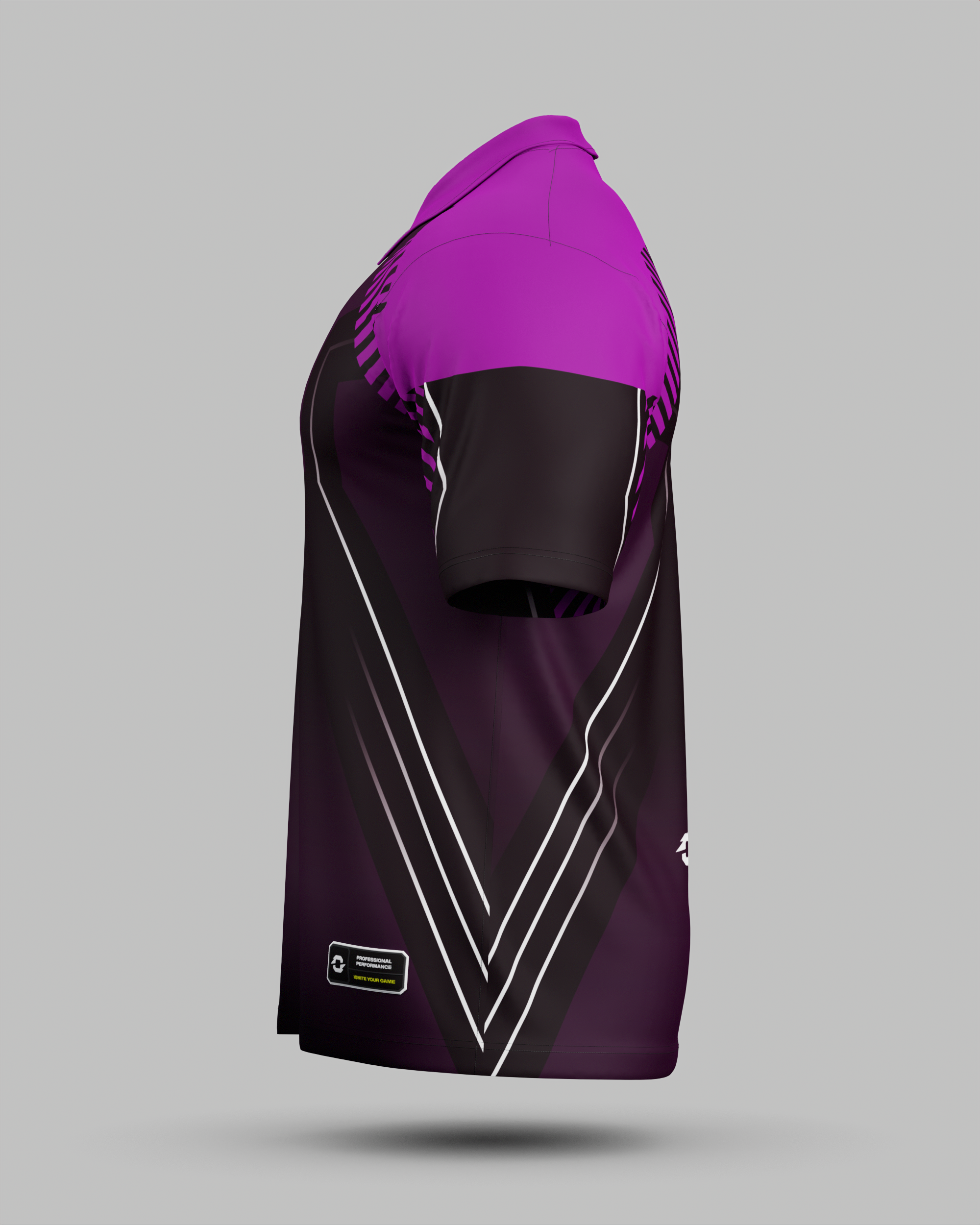 Onyx 3 Button Polo Collar Jersey
