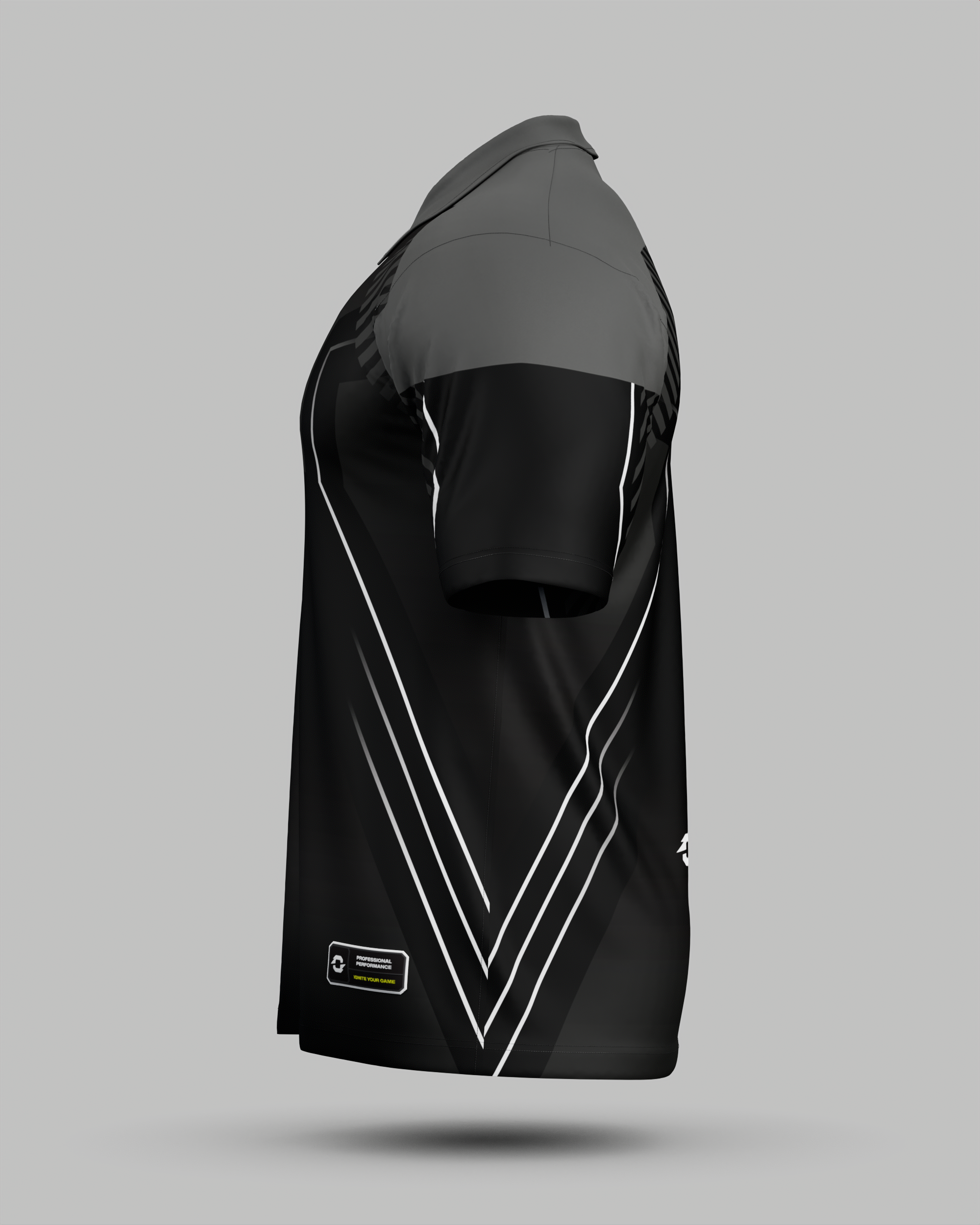 Youth Onyx 3 Button Polo Collar Jersey