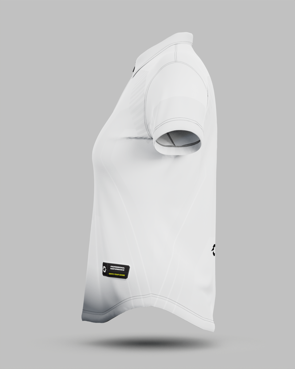 Womens Onyx 1/4 Zip Polo Collar Jersey - Onboard Sportswear