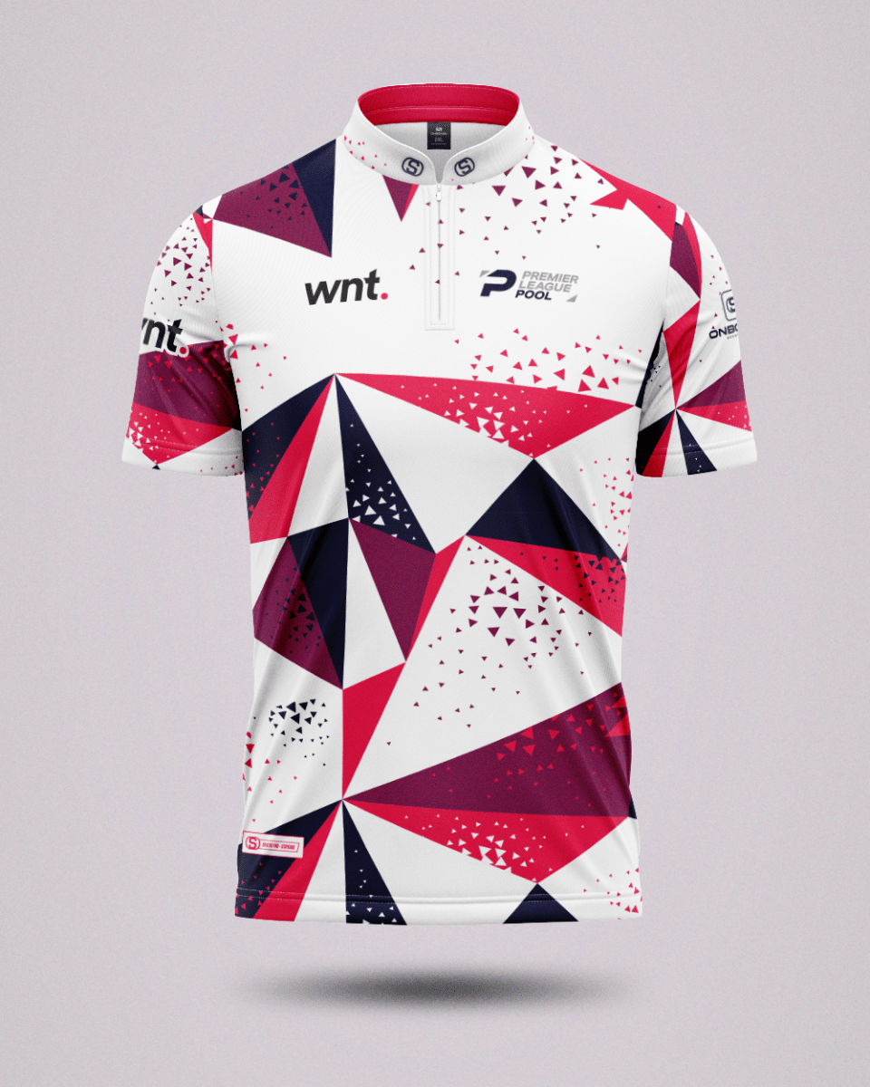 Official 2024 Premier League Pool Event Jersey White - Onboard Sportswear