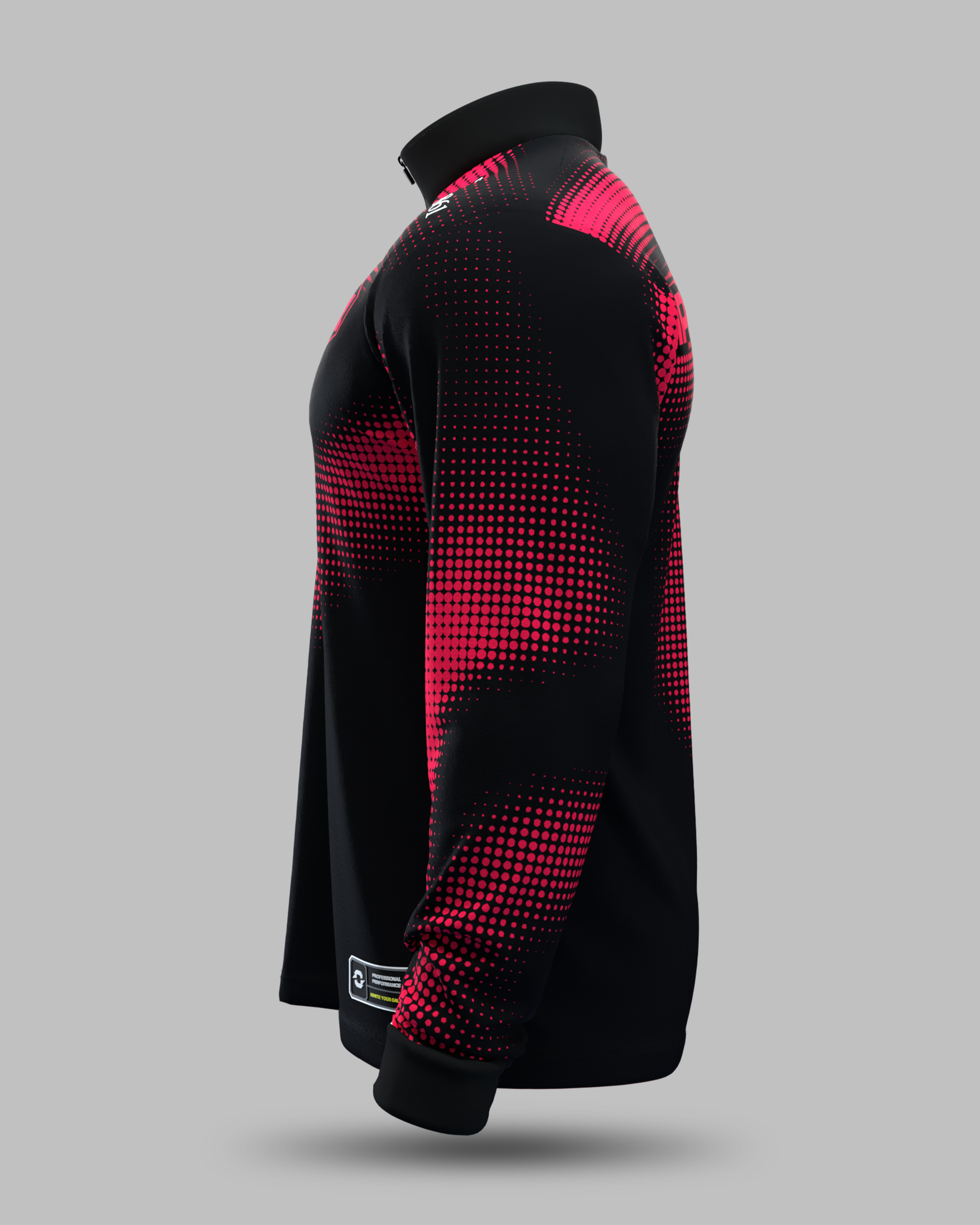 Official 2026 IPA Tour 1/2 Zip Mid Layer (Black/Red)