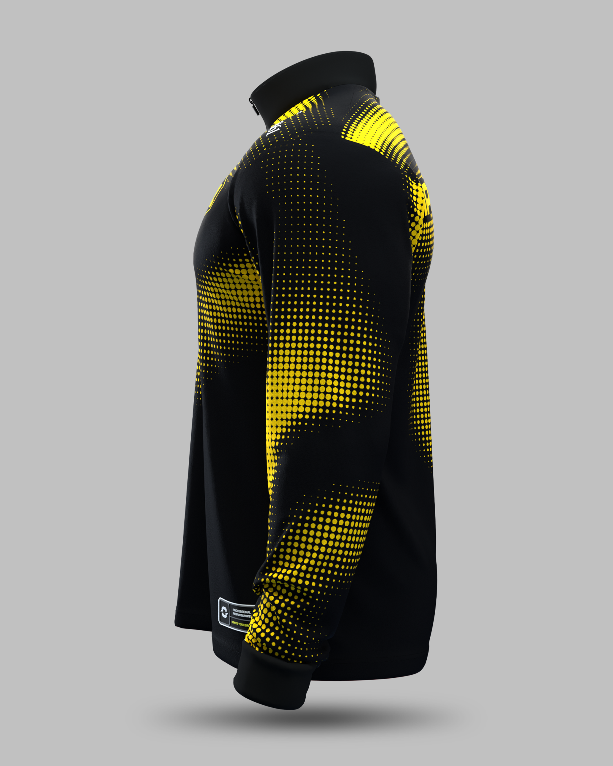 Official 2026 IPA Tour 1/2 Zip Mid Layer (Black/Mustard)