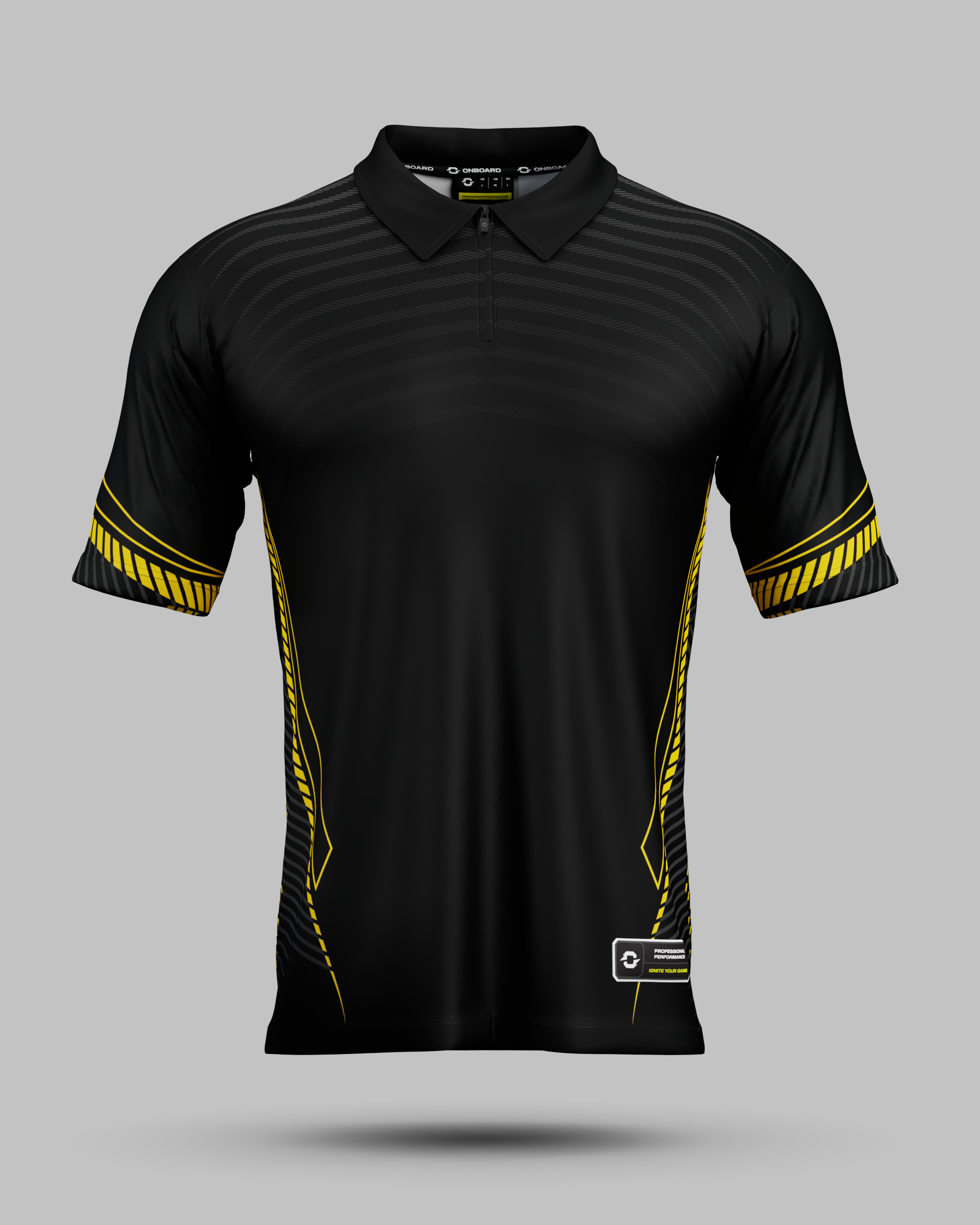Rio 1/4 Zip Polo Collar Jersey