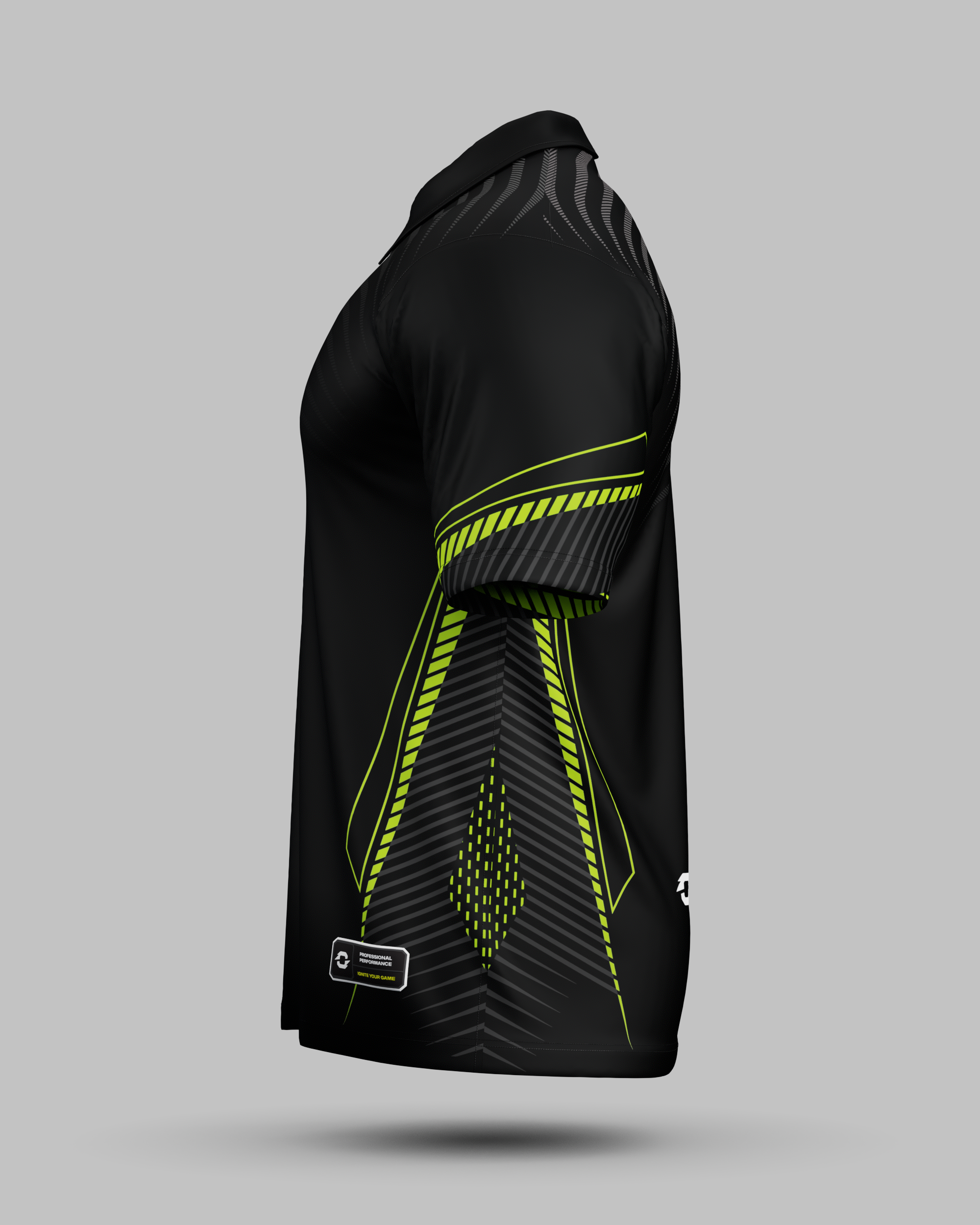 Rio 1/4 Zip Polo Collar Jersey