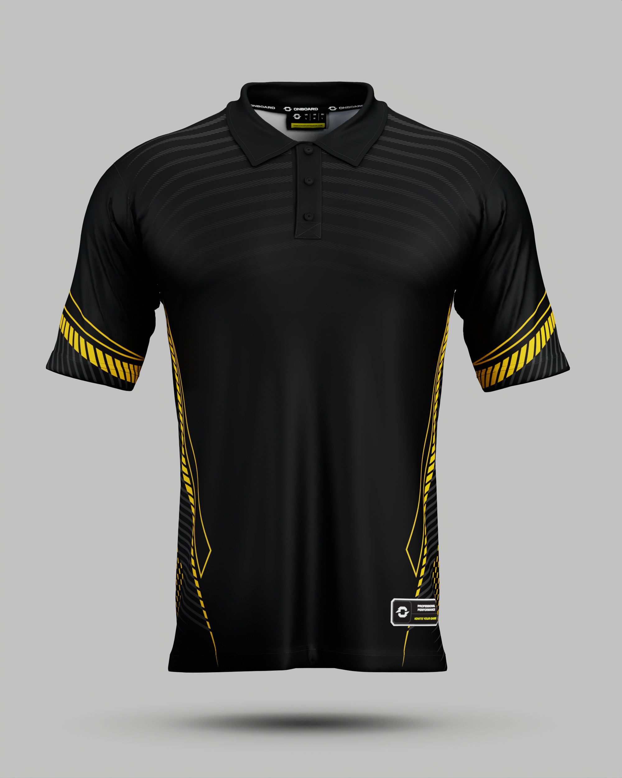 Rio 3 Button Polo Collar Jersey