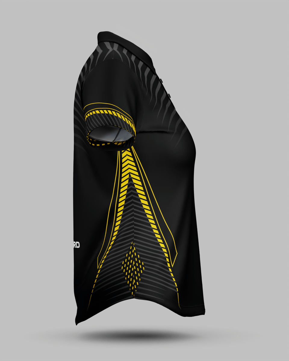 Womens Rio 3 Button Polo Collar Jersey - Onboard Sportswear