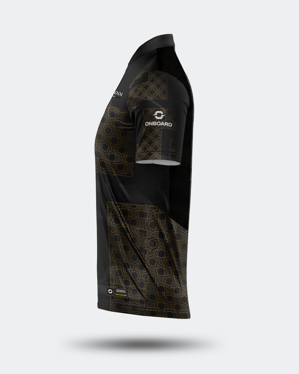 Official 2025 World Nineball Pool Championship Jersey In Black - Onboard Sportswear