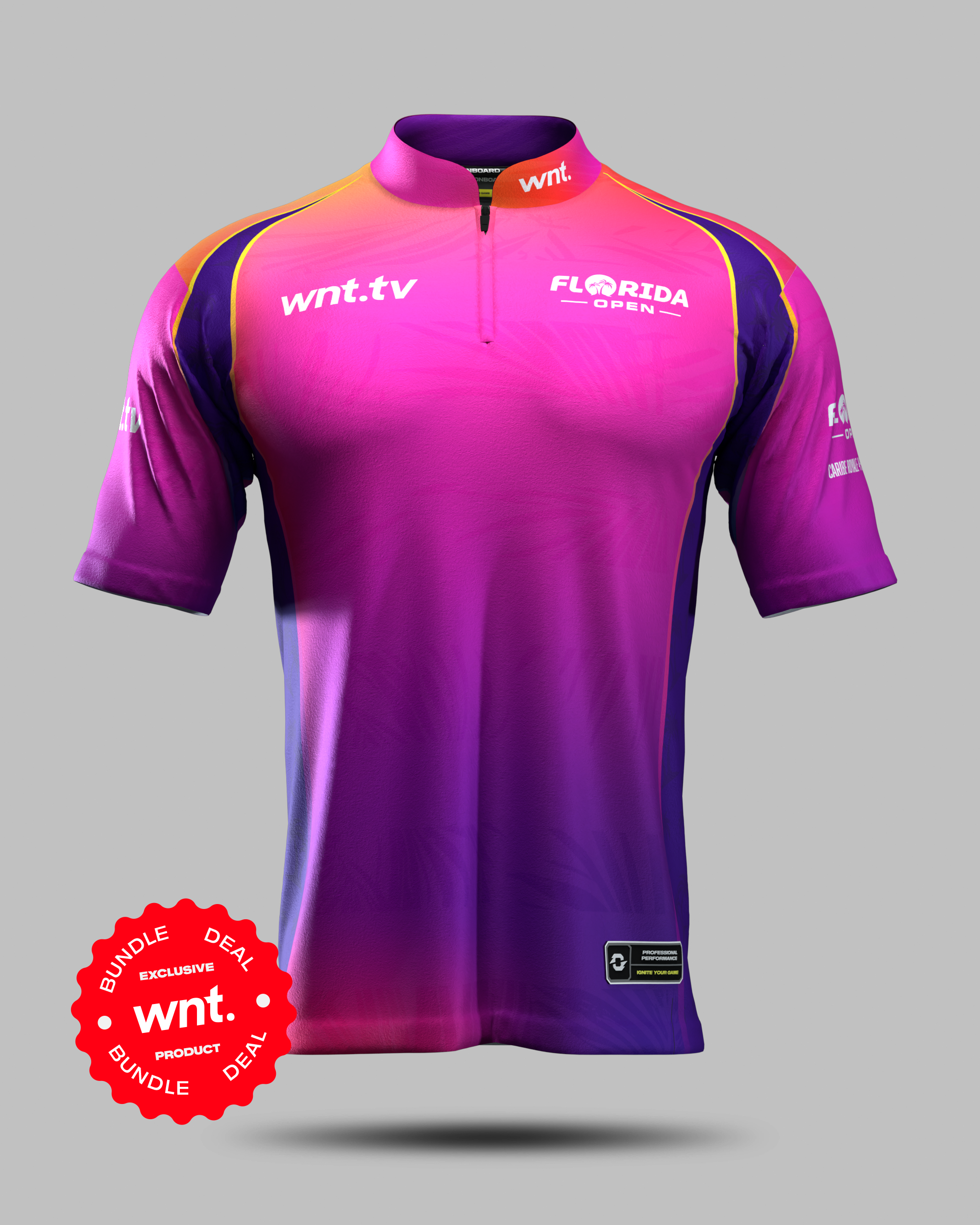 Official 2026 Florida Open Jersey Pink
