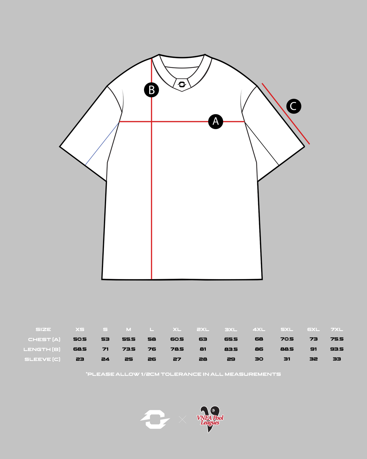 VNEA 250 STATESIDE JERSEY IN GREY
