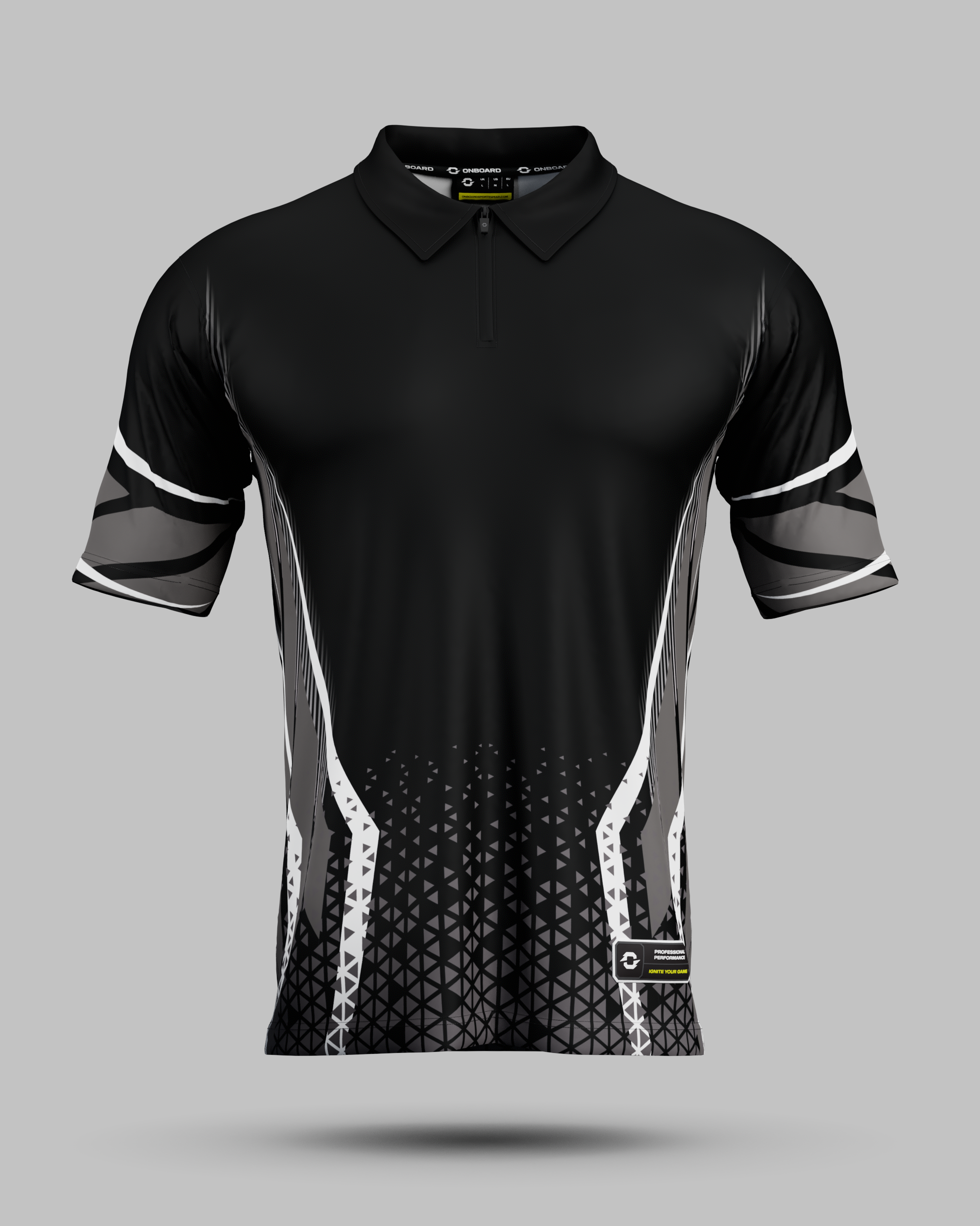 Stockholm 1/4 Zip Polo Collar Jersey