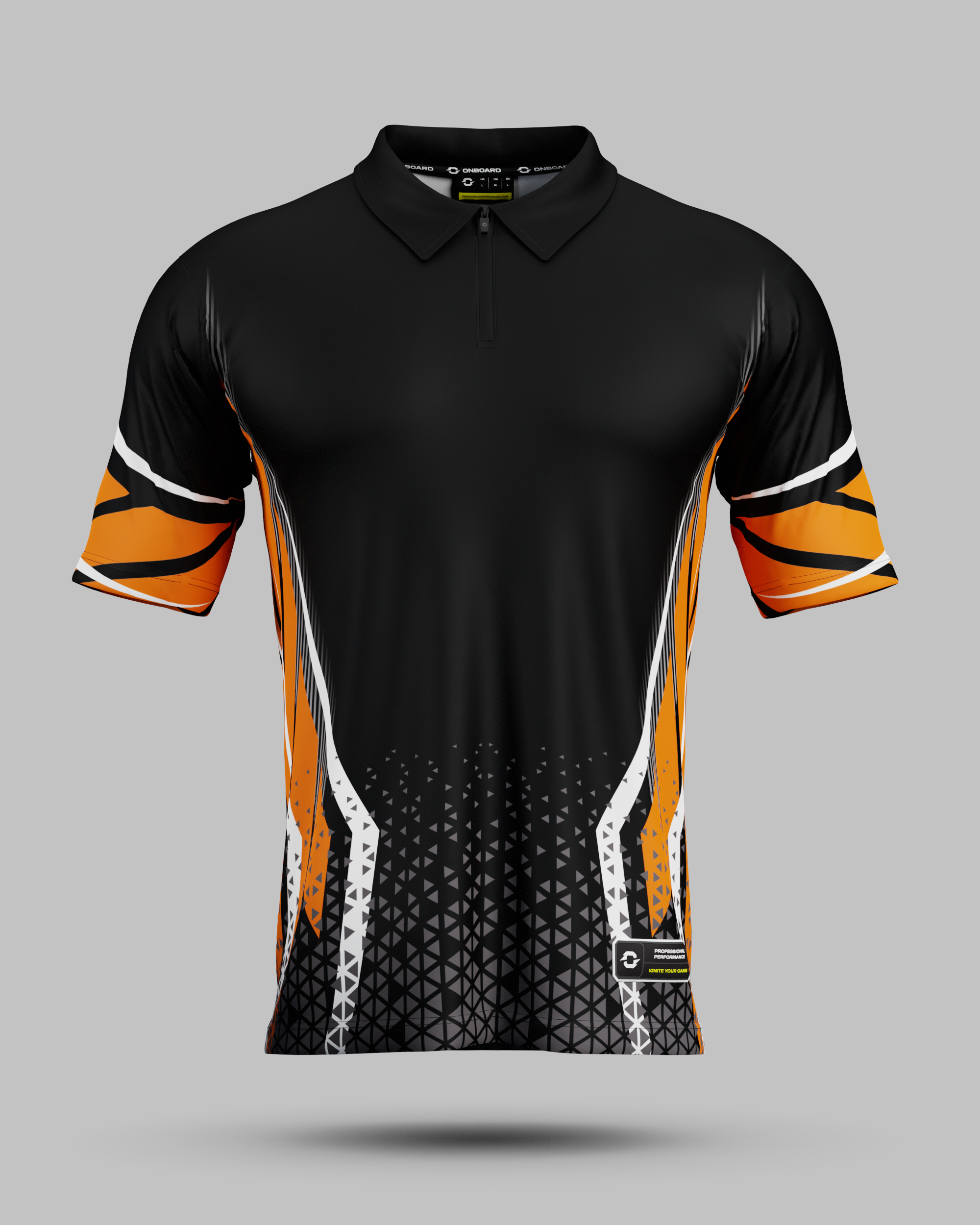 Stockholm 1/4 Zip Polo Collar Jersey