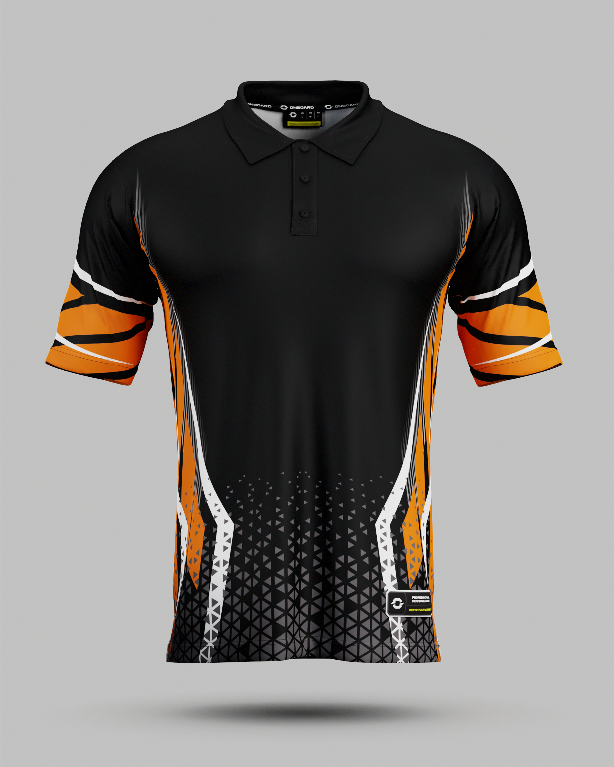 Youth Stockholm 3 Button Polo Collar Jersey