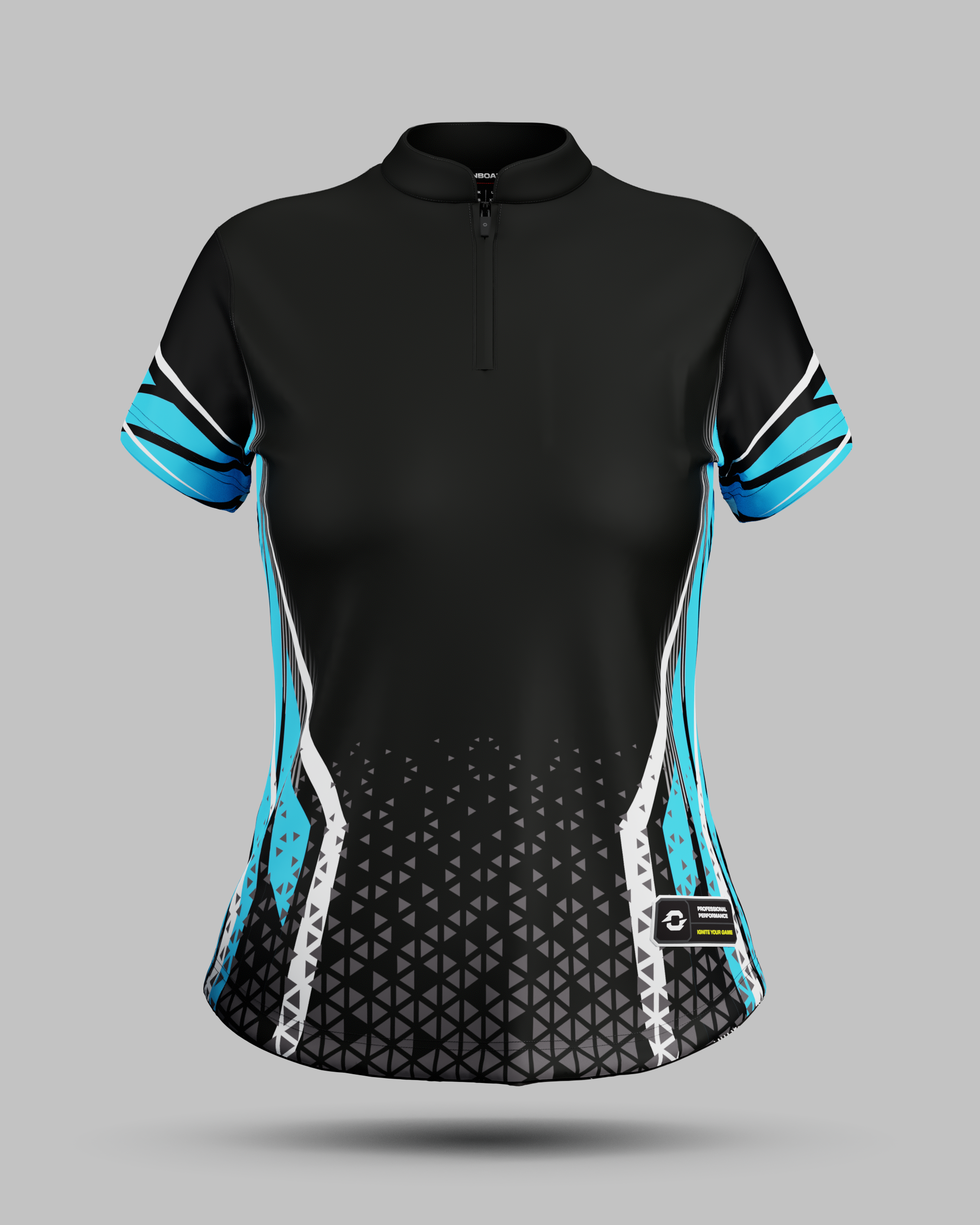 Womens Stockholm 1/4 Zip Pro Collar Jersey