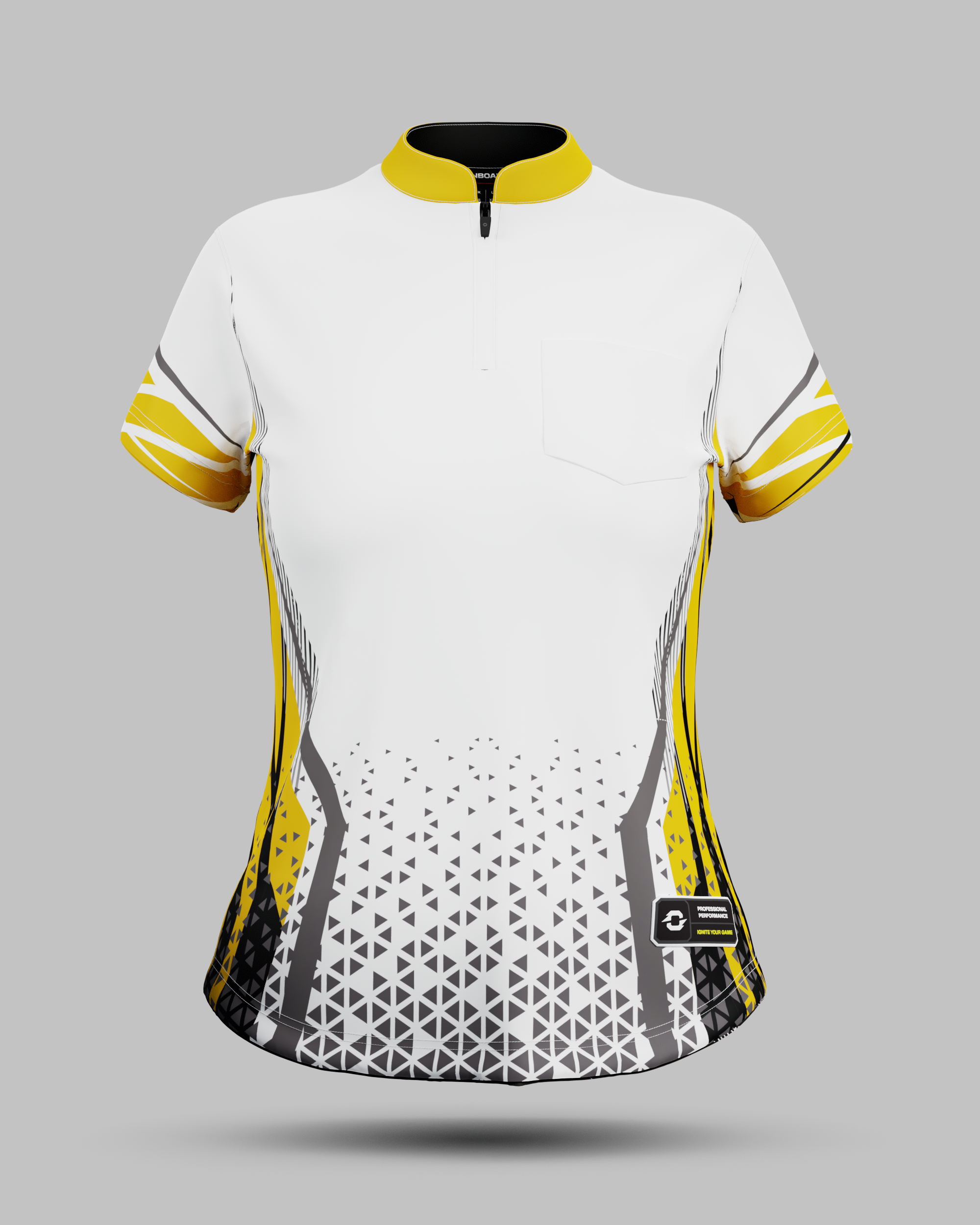 Womens Stockholm 1/4 Zip Pro Collar Jersey
