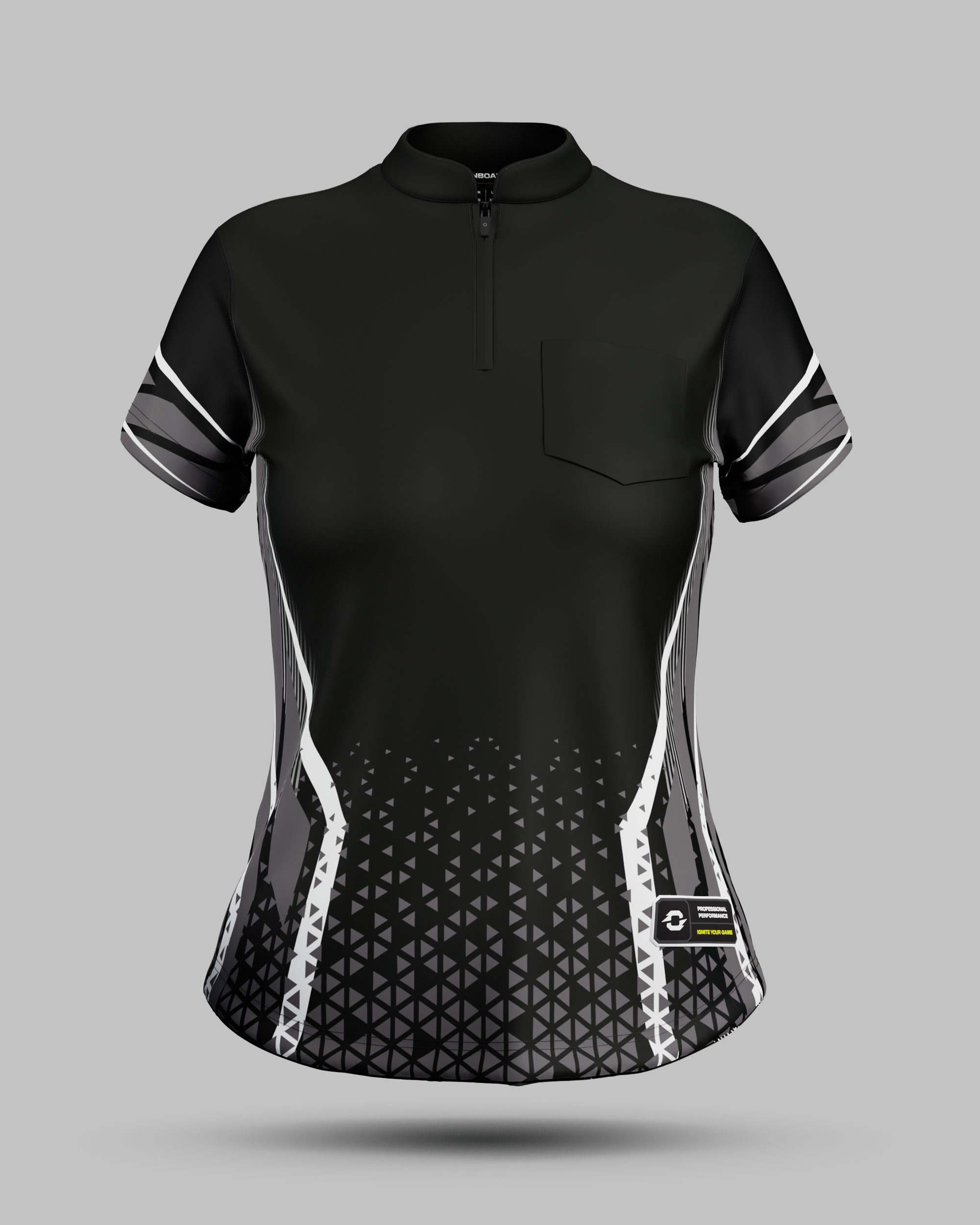 Womens Stockholm 1/4 Zip Pro Collar Jersey