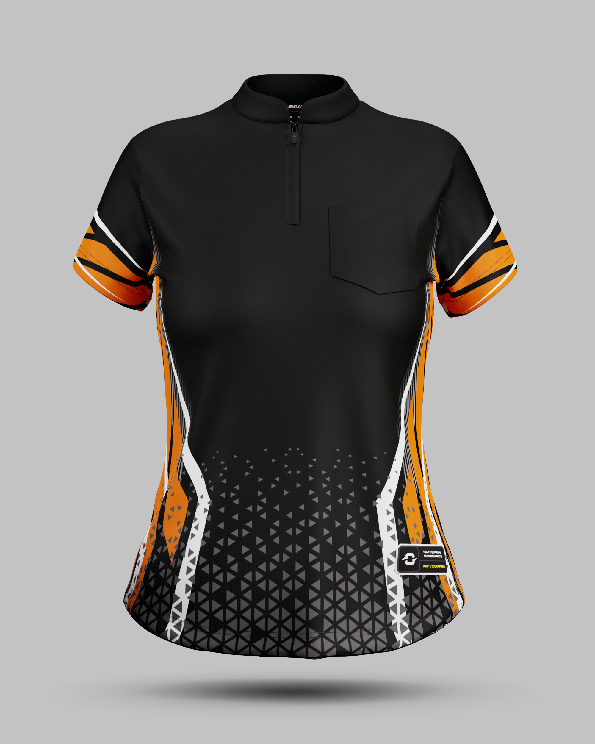 Womens Stockholm 1/4 Zip Pro Collar Jersey