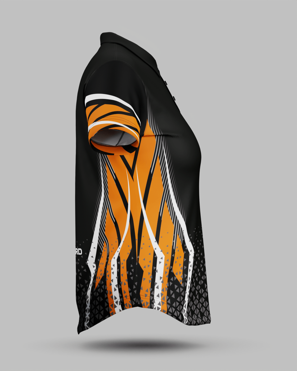 Womens Stockholm 3 Button Polo Collar Jersey - Onboard Sportswear